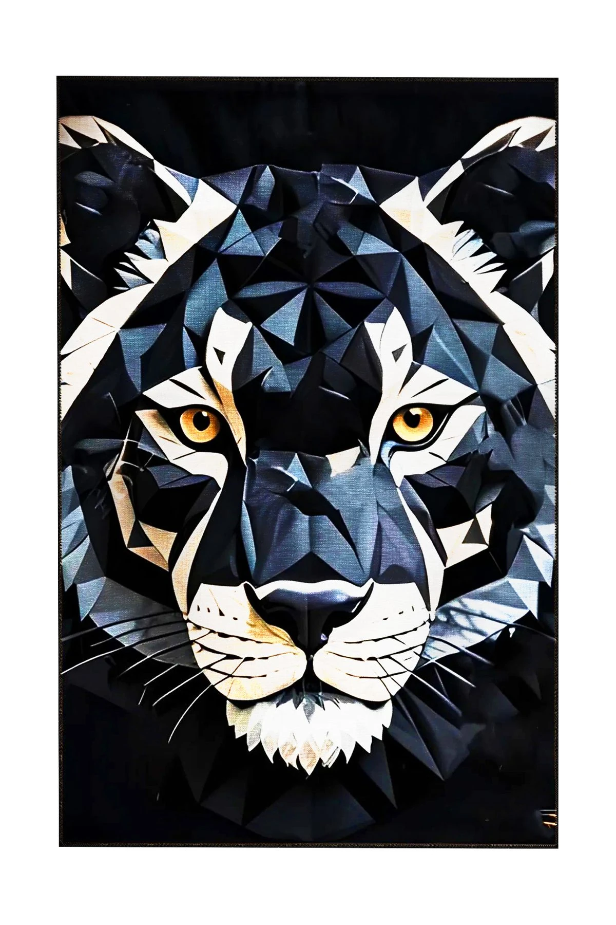 Animal Koleksiyonu Çok Renkli Kuş Temalı Dokuma Taban Yıkanabilir Halı animal04