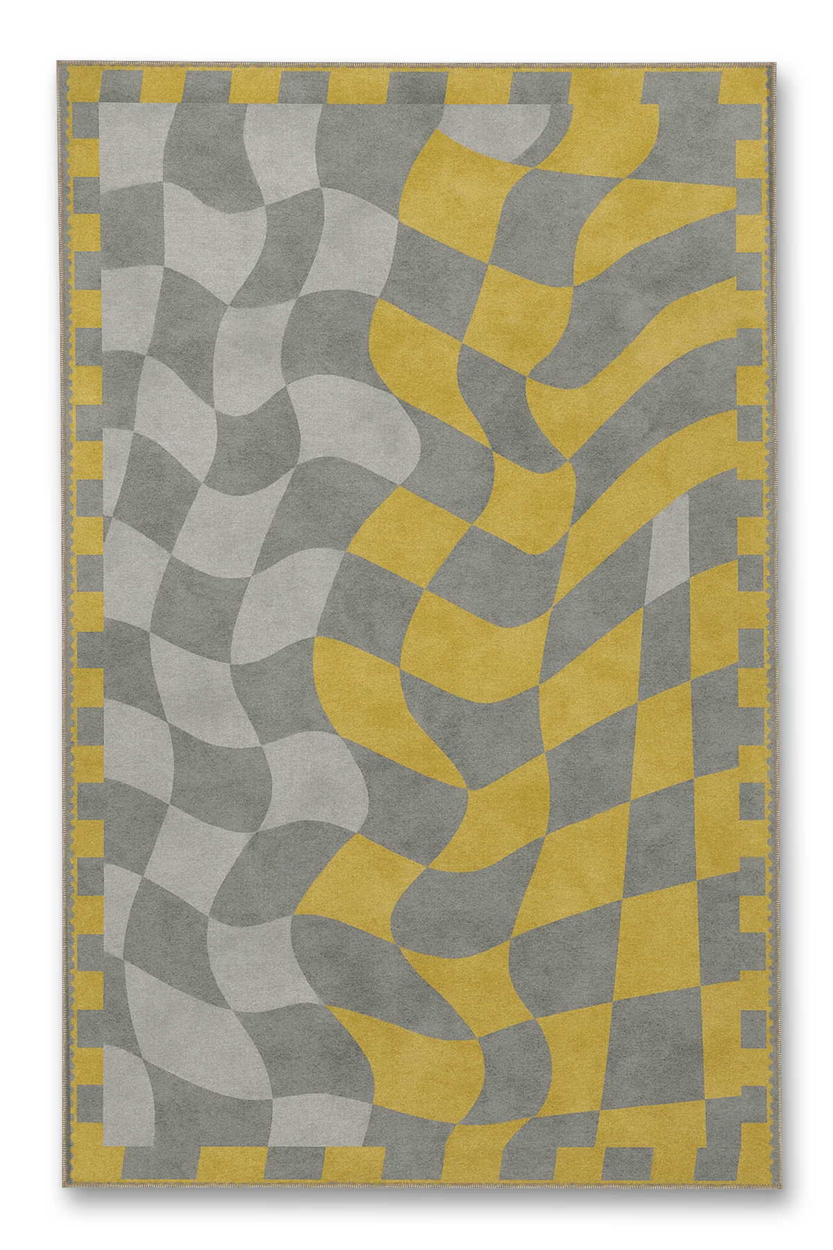 MOSSO Dama Temalı Desen Modern Dekoratif Halı mosso477