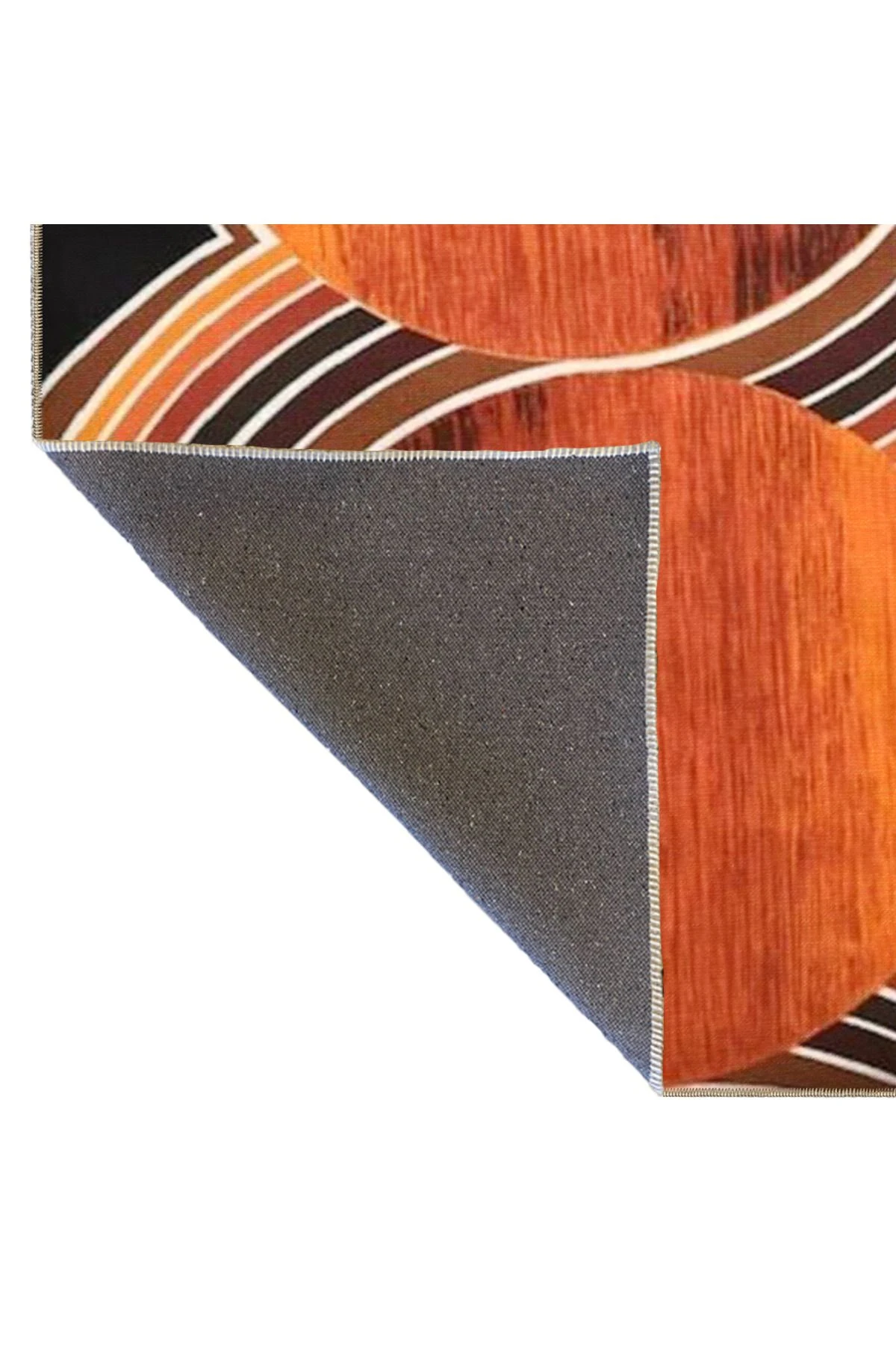 Renkli Yuvarlak Dokuma Taban miravip644