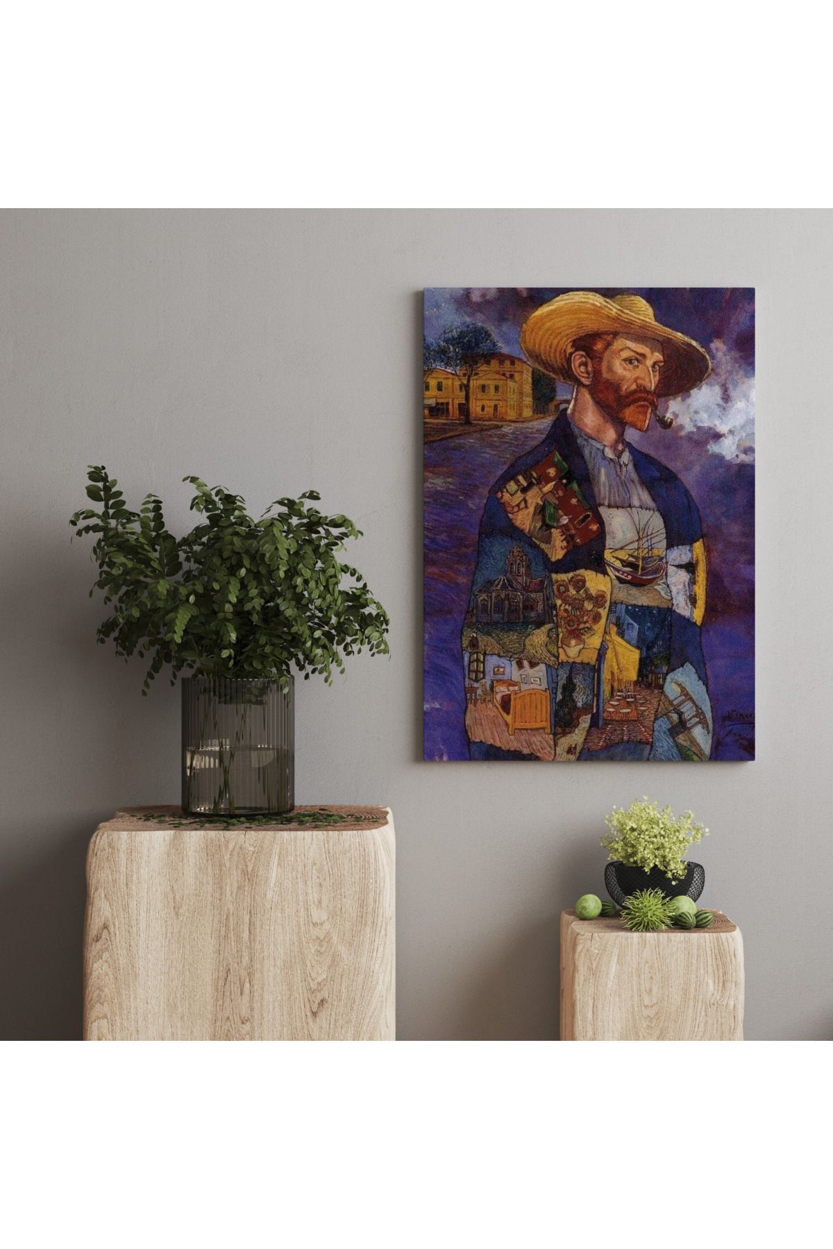 Kanvas Tablo Van Gogh Eserleri Temalı