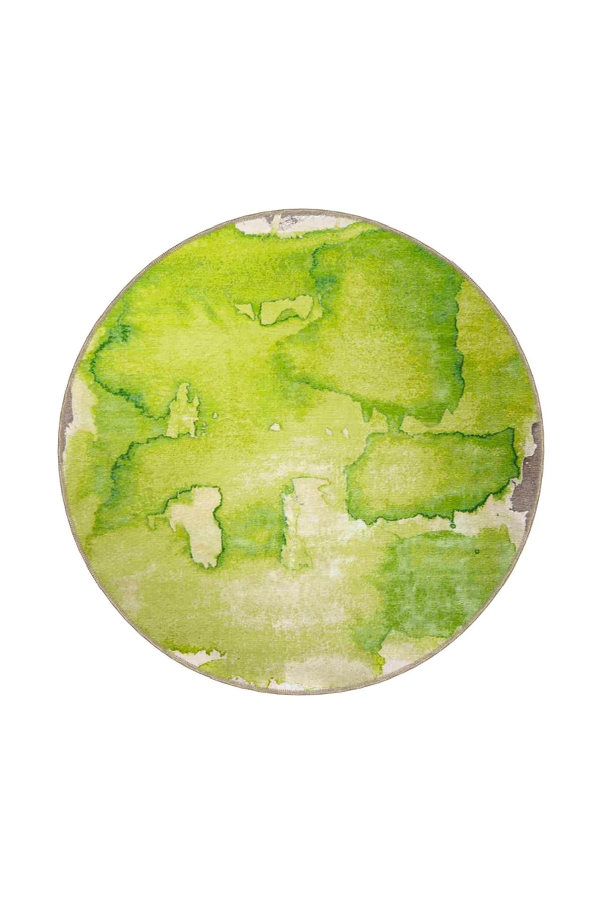 Yeşil Renkli Boya Dokuma Taban miravip702