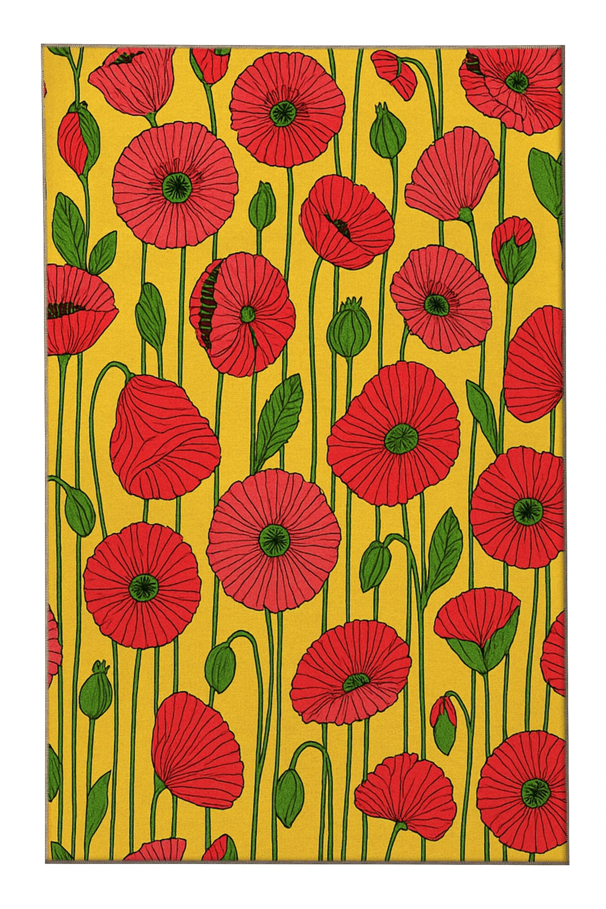 MOSSO Geleneksel Temalı Desen Modern Dekoratif Halı mosso483