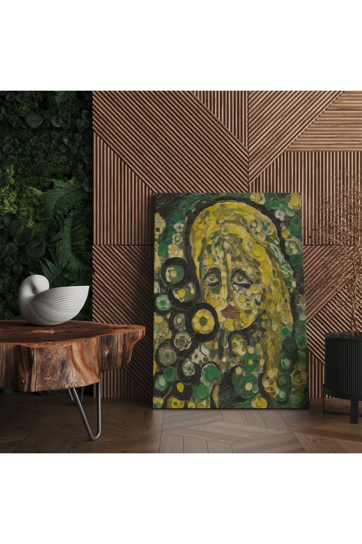 Kanvas Tablo Soyut Kadın Tema