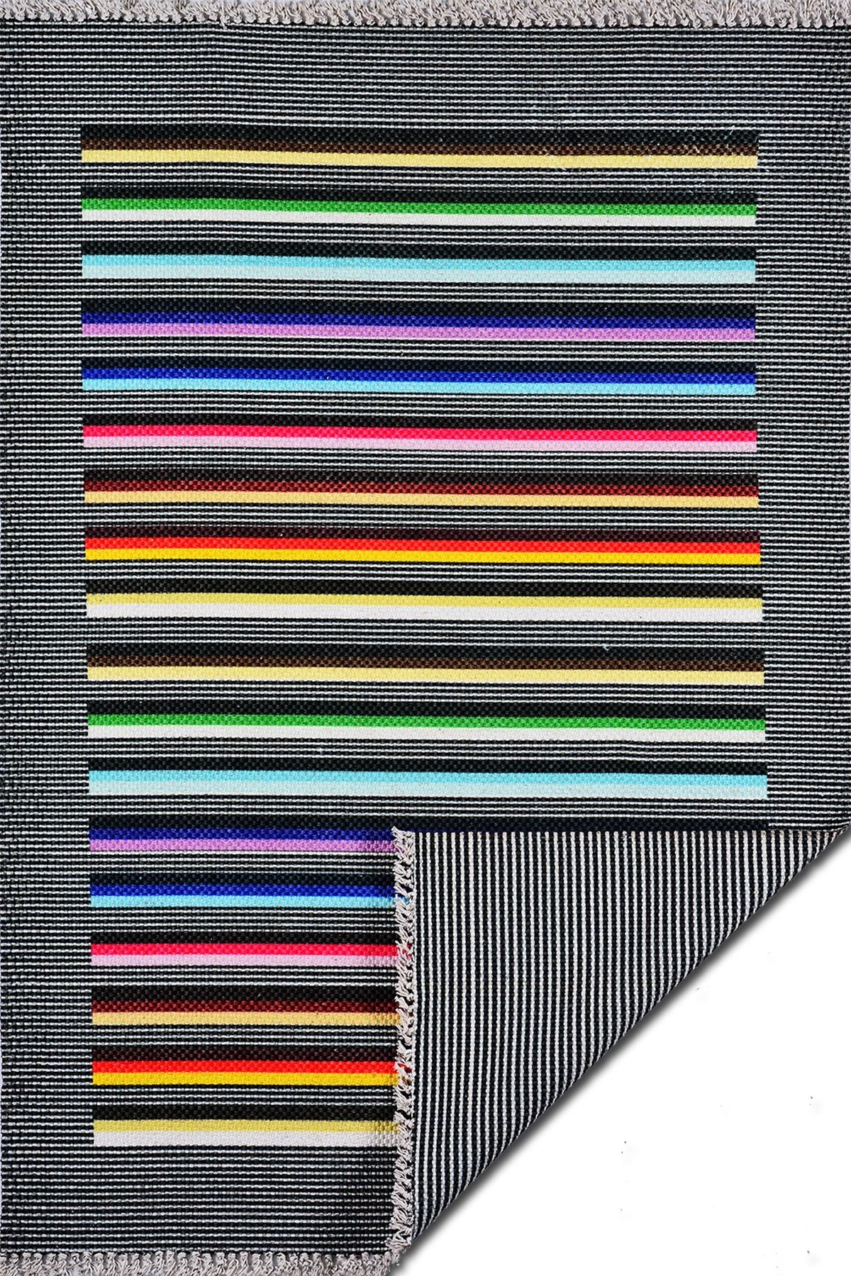 Alr Black Multy 3201 Çift Taraflı Kilim