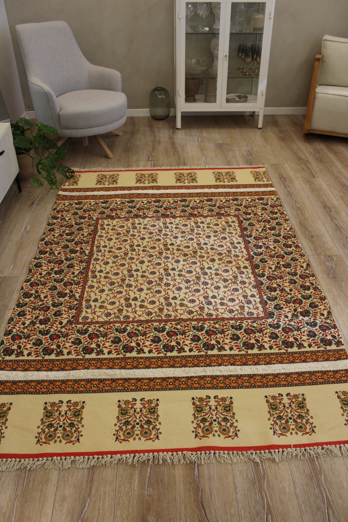 Rustik 4034 Otantik Ve Etnik Desen Kilim
