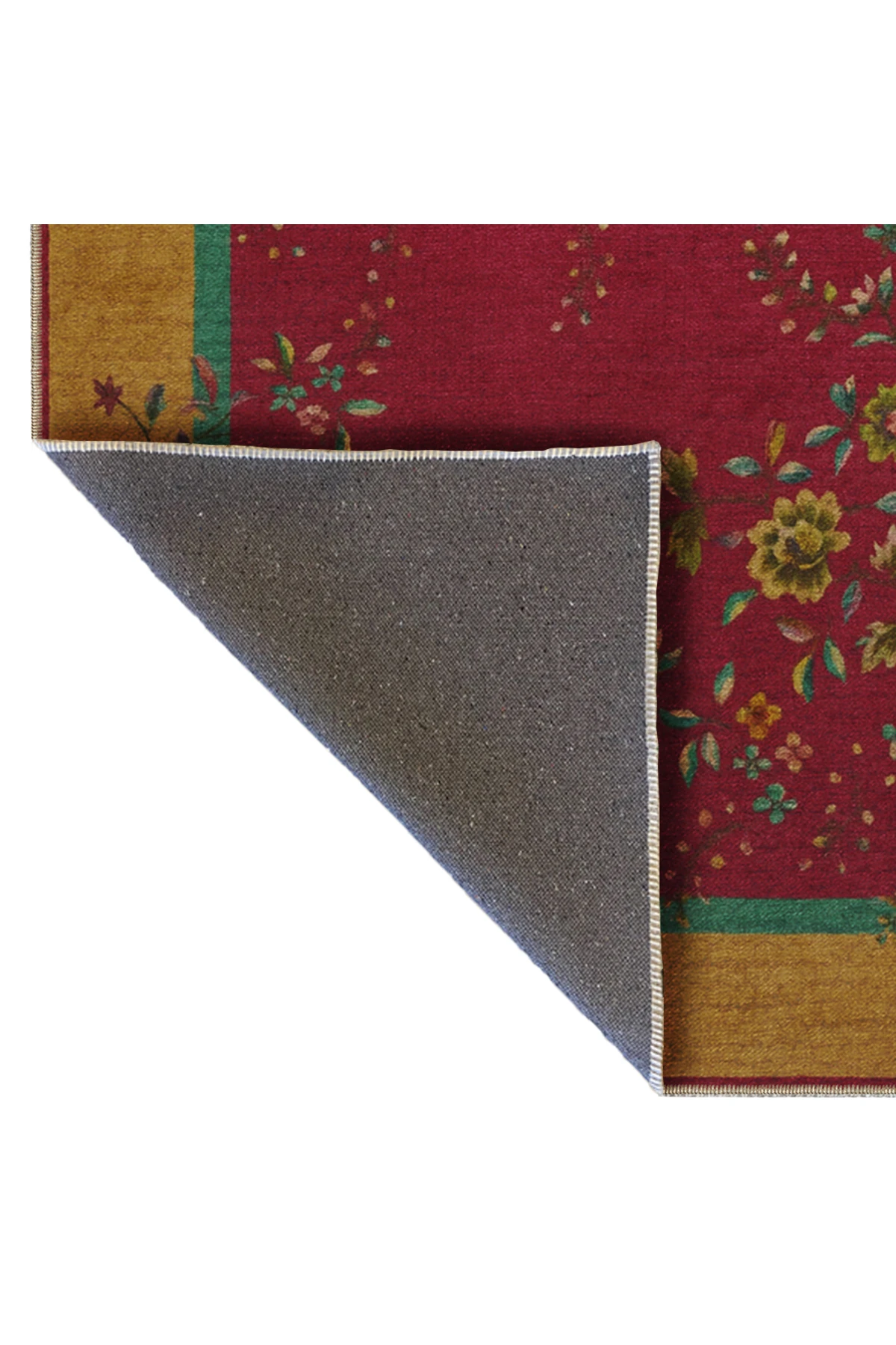 MOSSO Geleneksel Motifli Desen Dokuma Taban Vintage Dekoratif Halı mosso887