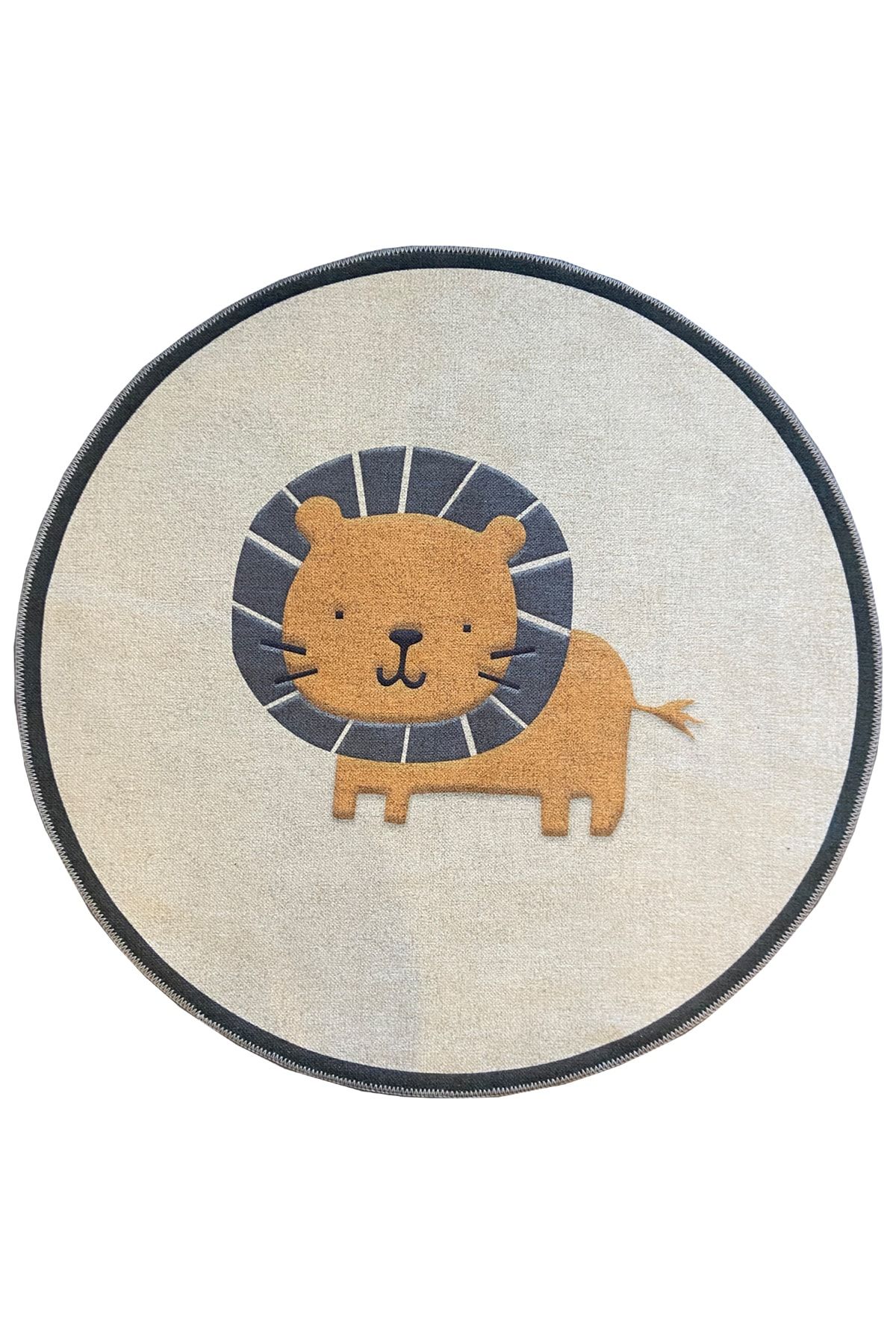 Mira 865 Kedi Figürlü Yuvarlak Halı