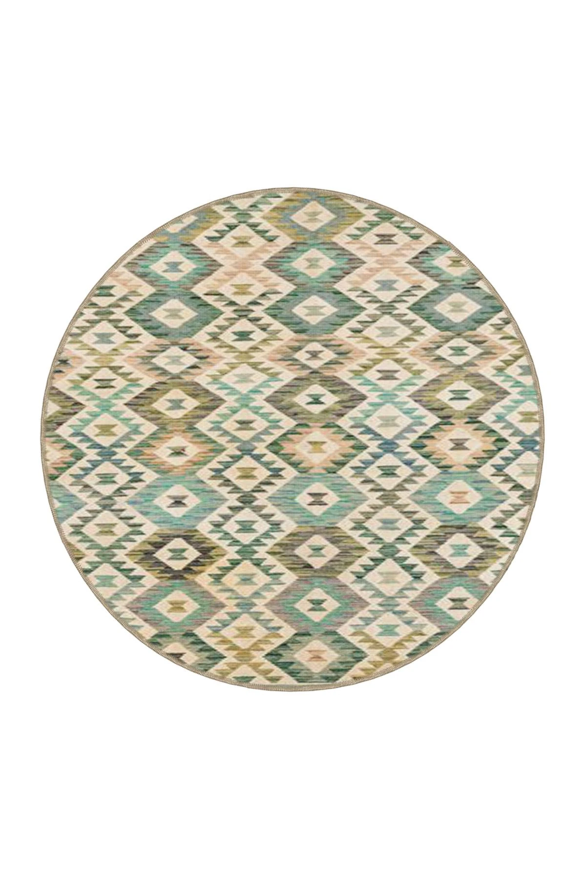 Gri Üçgen Renkli Geometrik Modern Desenli Dokuma Taban ve Dekoratif Halı miravip83