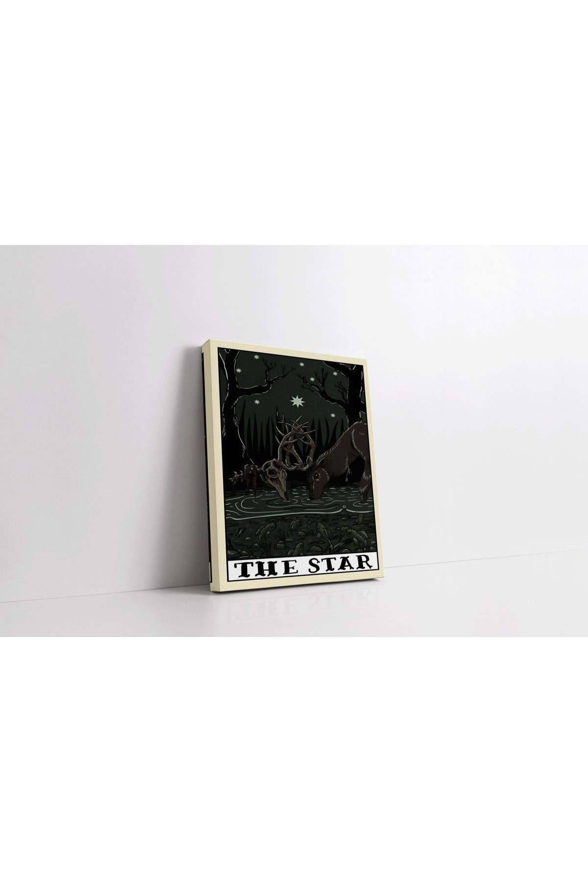 Kanvas Tablo Yunan Tarot Kartı Güç Sende Yıldız Gibi Parla