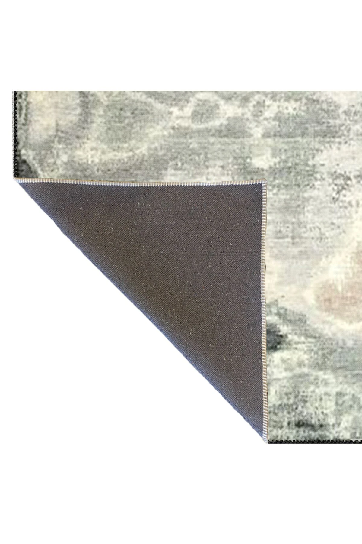 Soyut Desenli Pastel Boyalı Dokuma Taban Halı miravip490