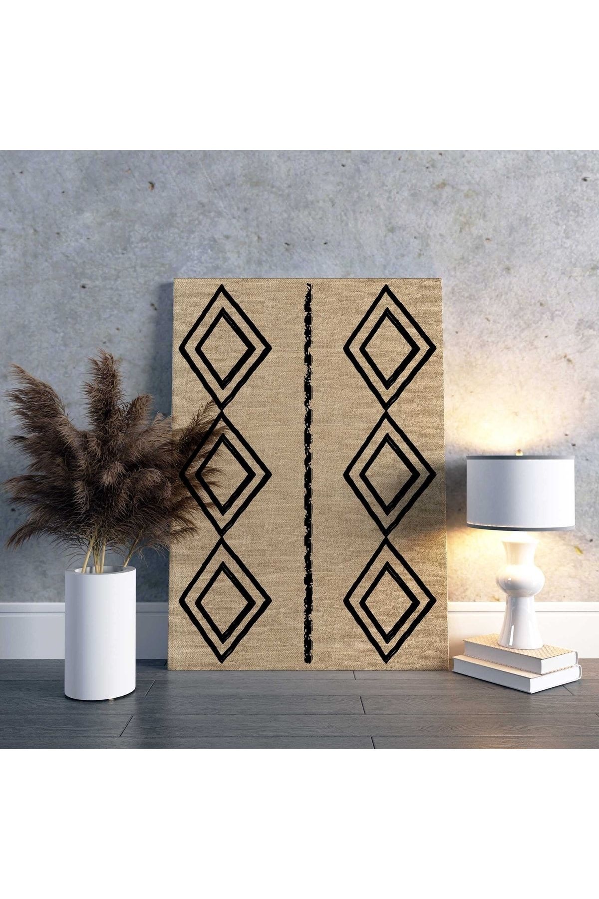 Kanvas Tablo Marakesh 5004 Black Natural 127