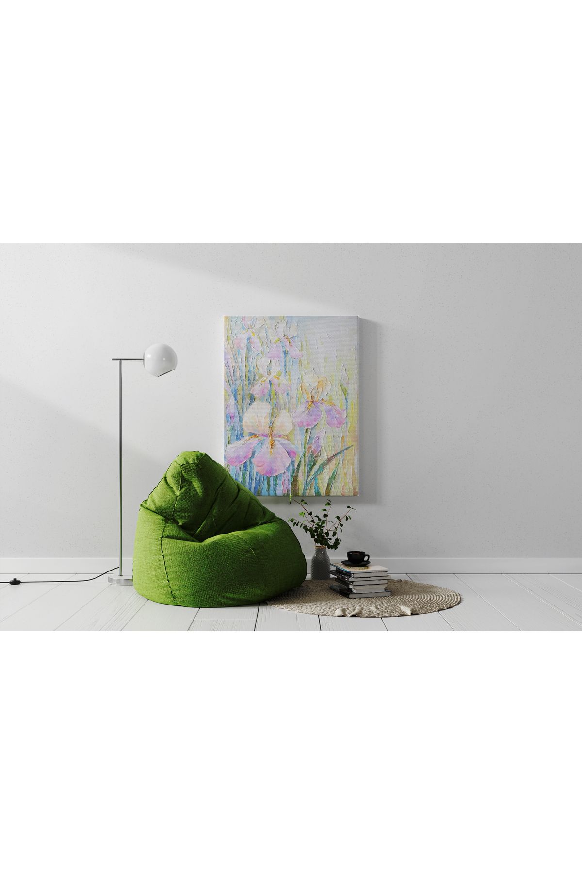 Kanvas Tablo Soyut Renkli Desenli Renkli Temalı Modern Tablo