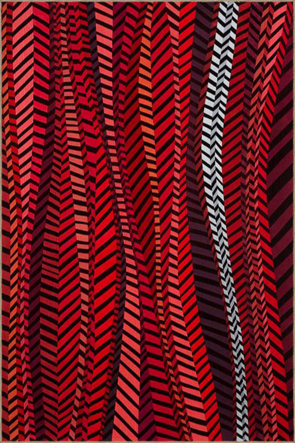 Renkli Fermuar Desenli Dokuma Taban miravip646