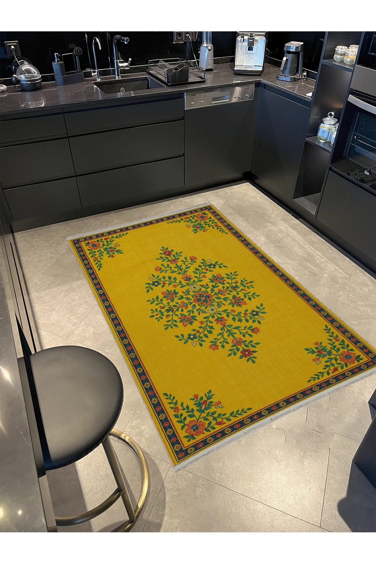 MOSSO Geleneksel Temalı Desen Modern Dekoratif Halı mosso480