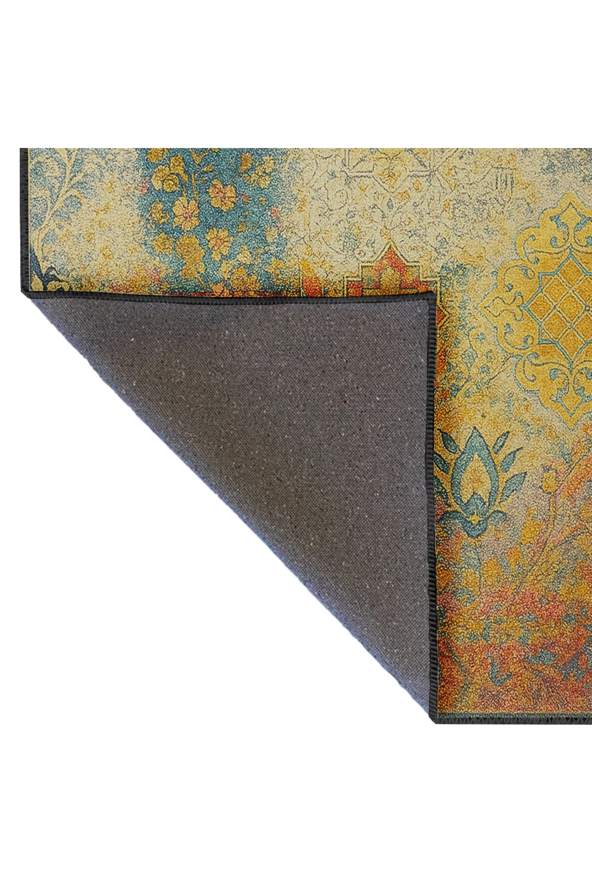 MOSSO Soluk Çok Renkli Dağınık Desenli Modern Dekoratif Halı mosso417