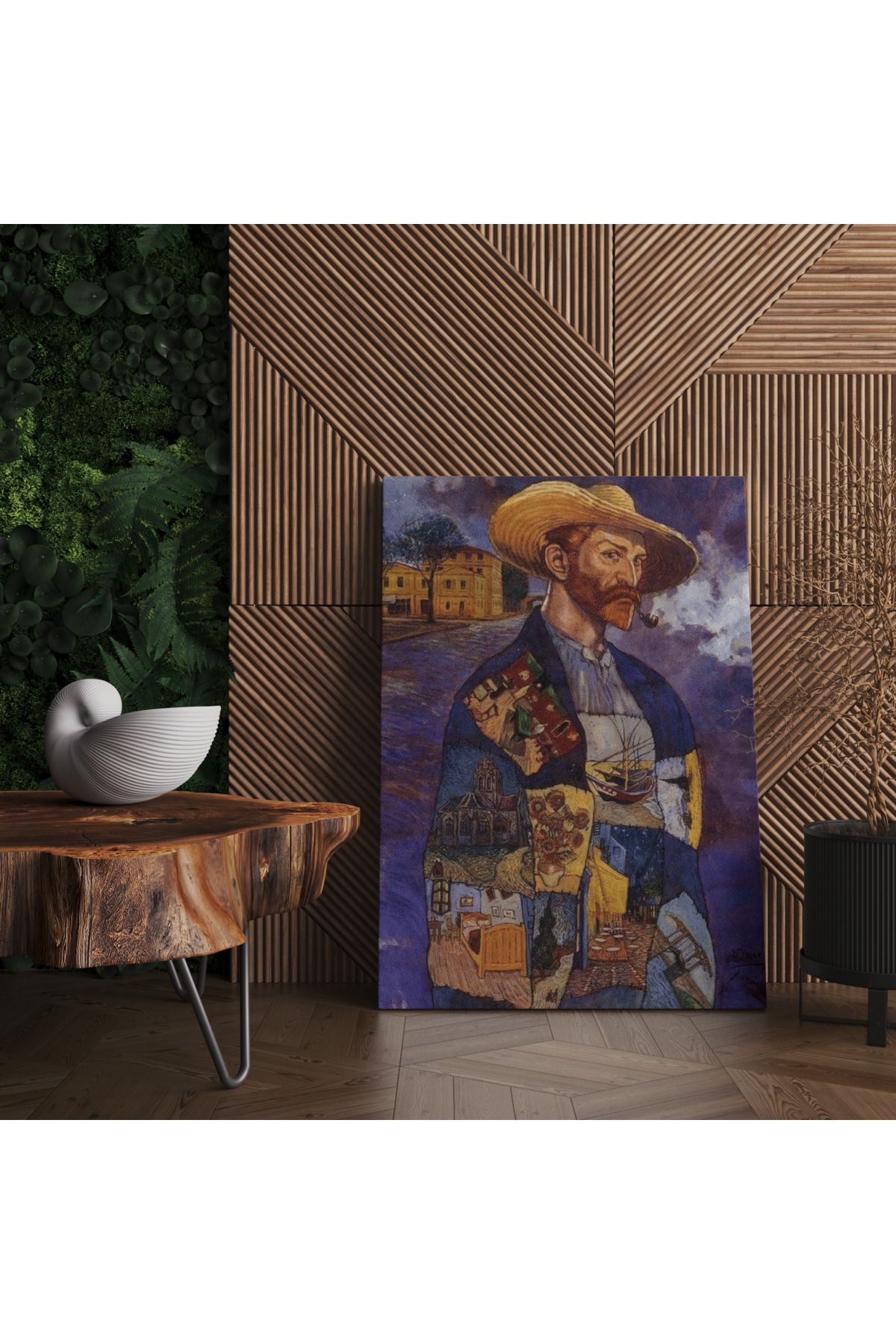 Kanvas Tablo Van Gogh Eserleri Temalı