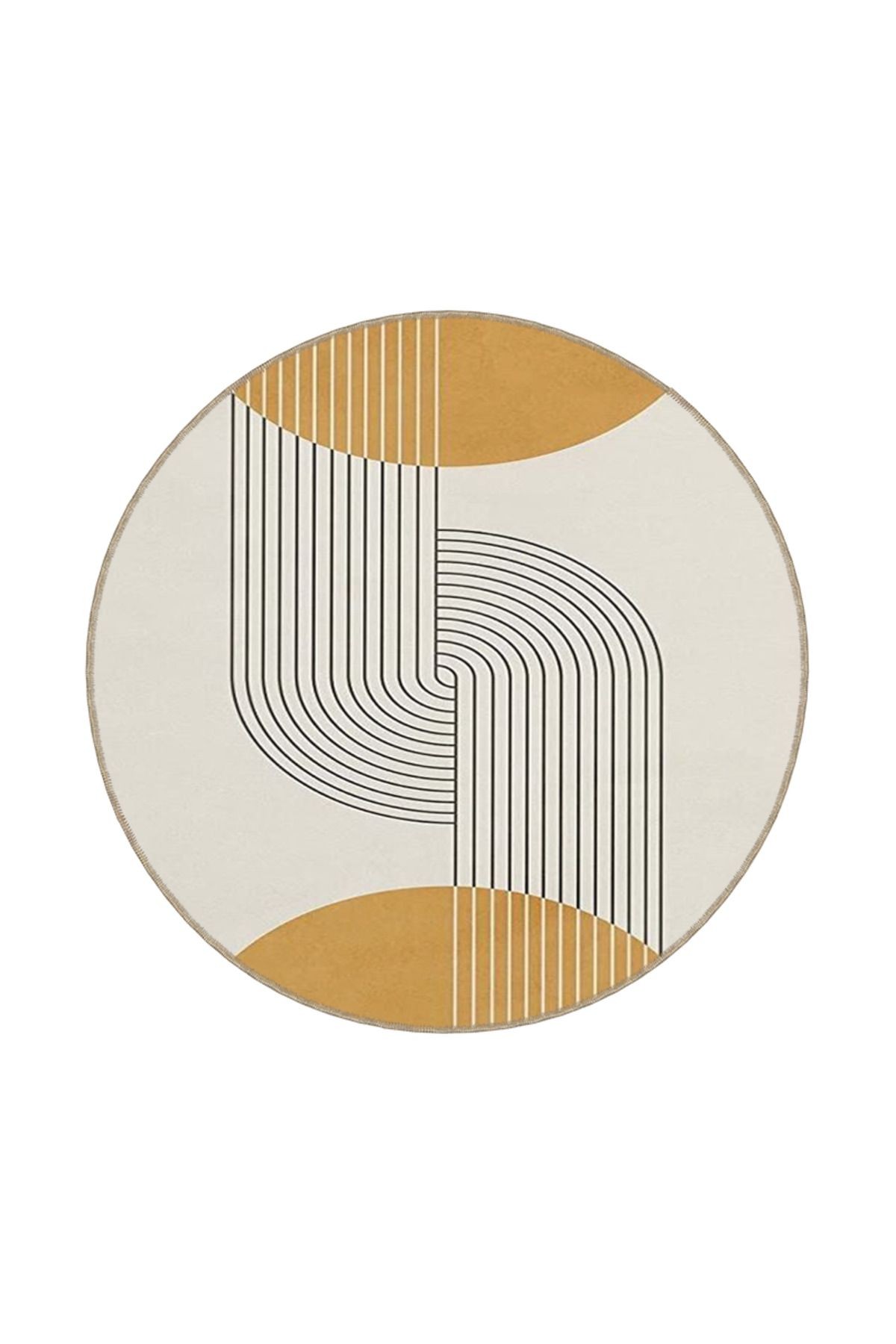 Hira Modern Desenli Dokuma Taban ve Yıkanabilir Halı miravip9424