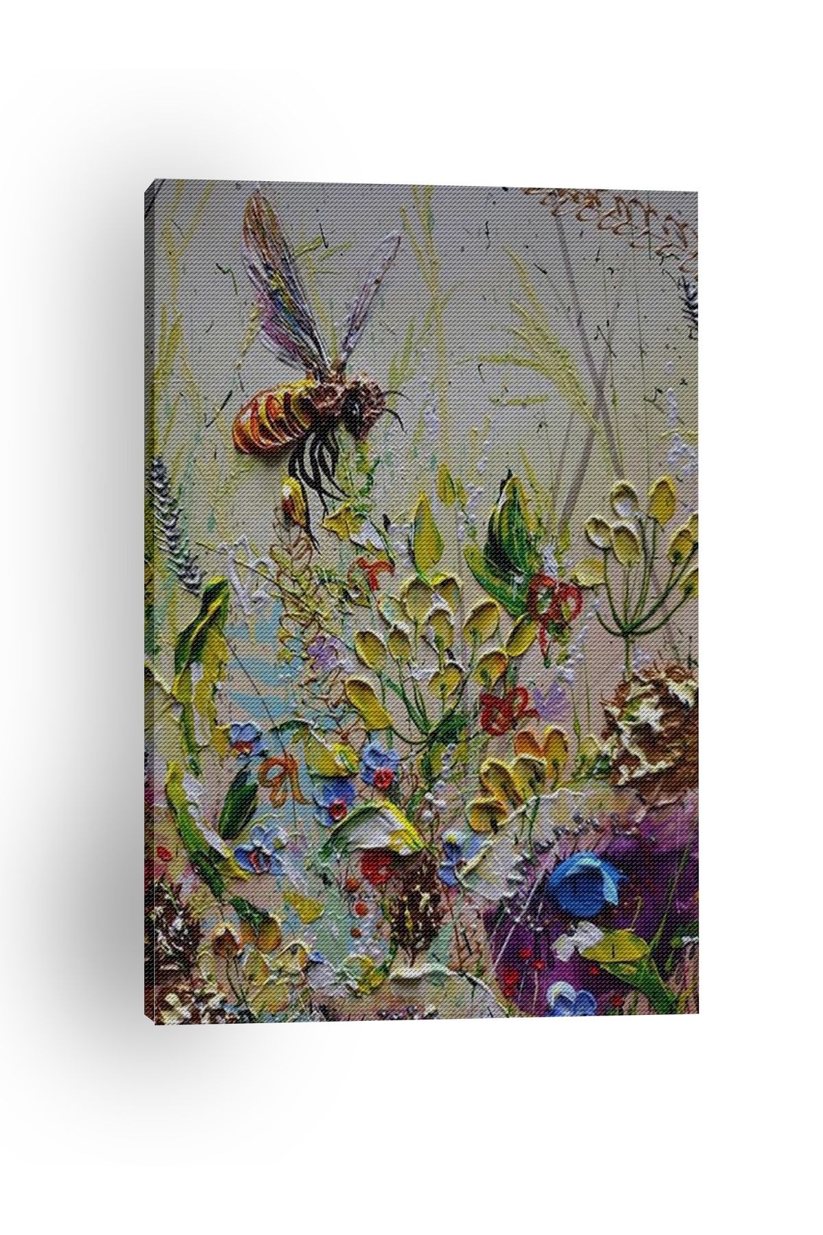 Kanvas Tablo Doğa ve Bitki Manzaralı Desenli Modern Tablo
