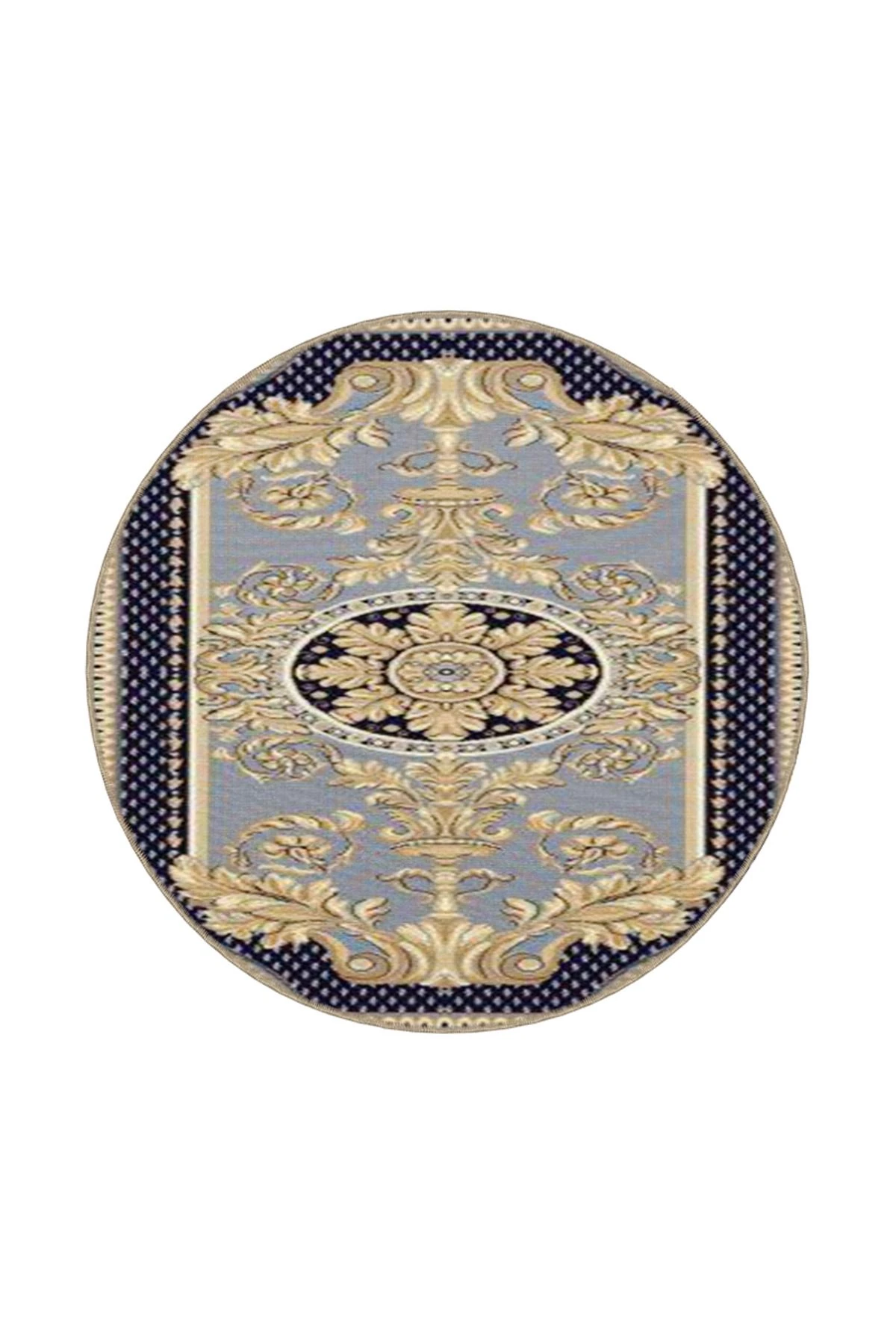 Mor ve Karışık Renkli Çiçekli Floral Geometrik Modern Dekoratif Halı miravip193