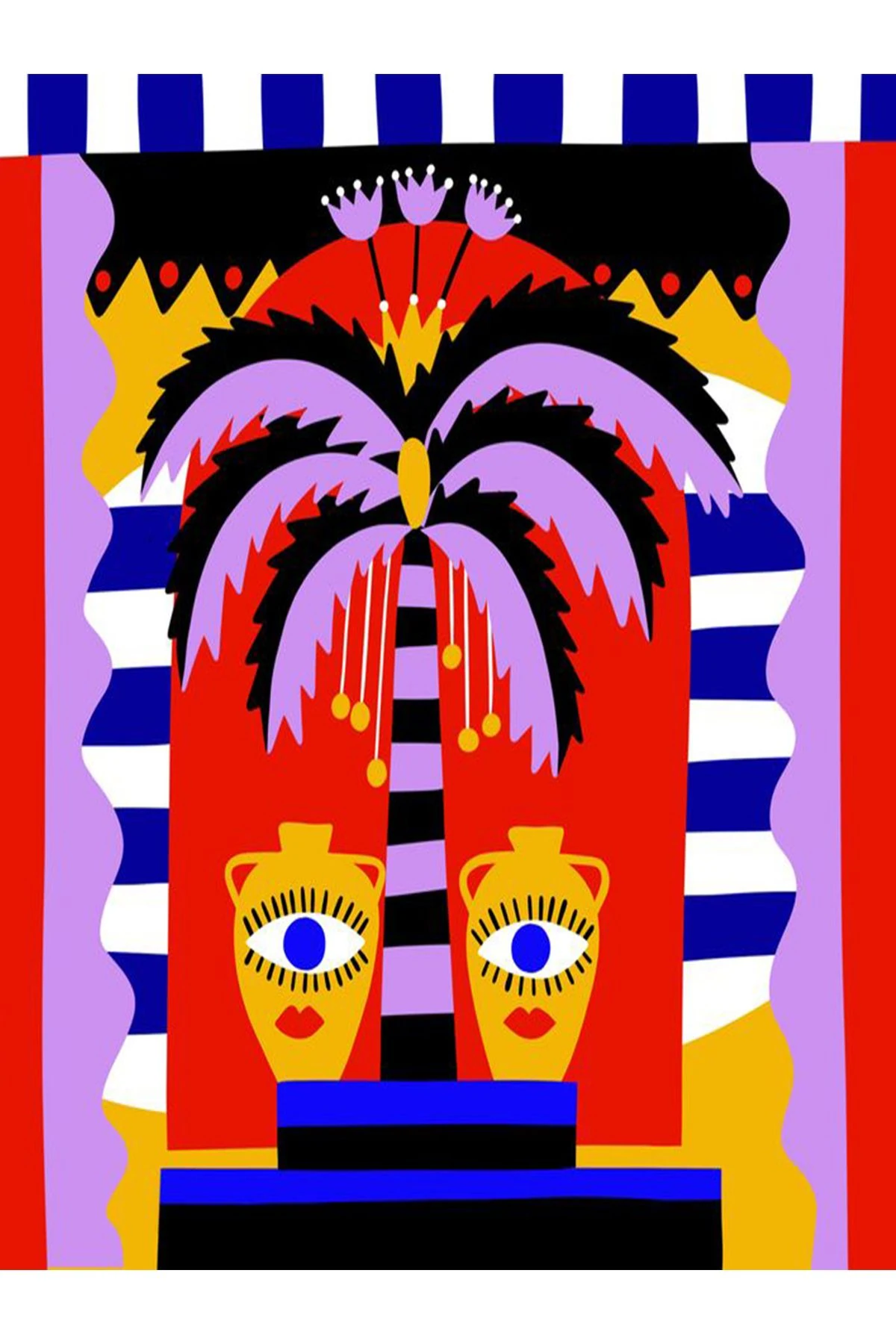 Özge Koleksiyonu Çok Renkli Kreatif Şekiller Desenli Dokuma Taban Modern Dekoratif Halı özge39