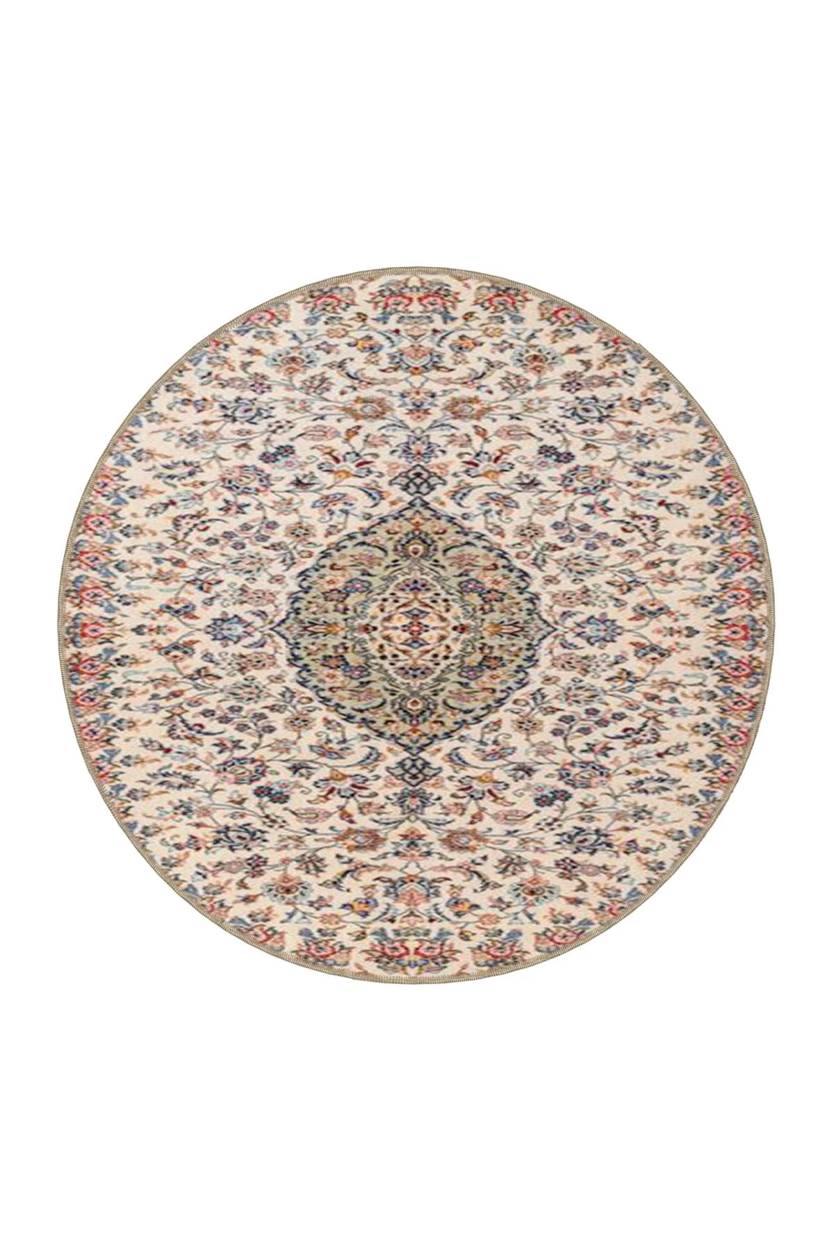 Kahverengi Tonlarda Oval Desenli Modern Dokuma Taban ve Dekoratif Halı miravip102