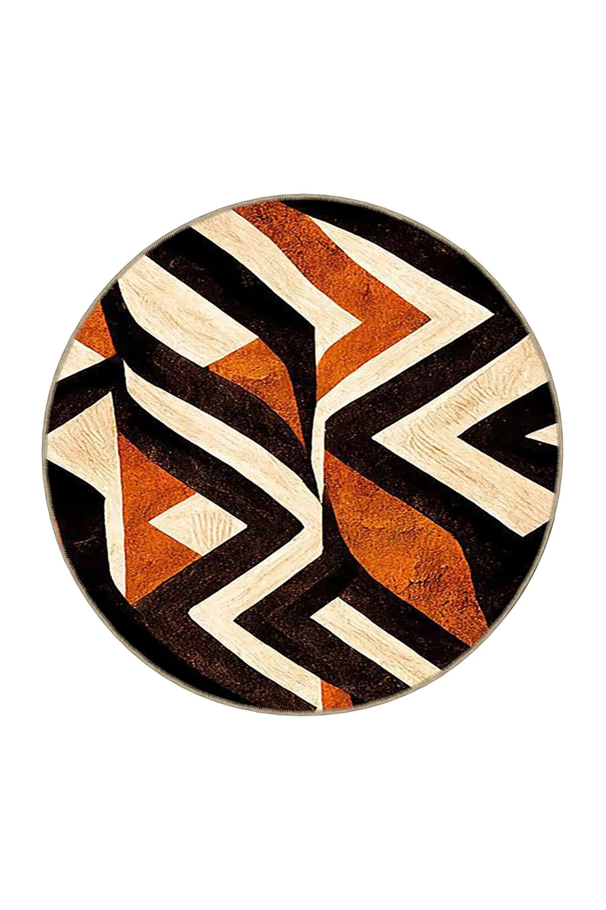 Dalgalı Motifli Renkli Desenli Dokuma Taban miravip649