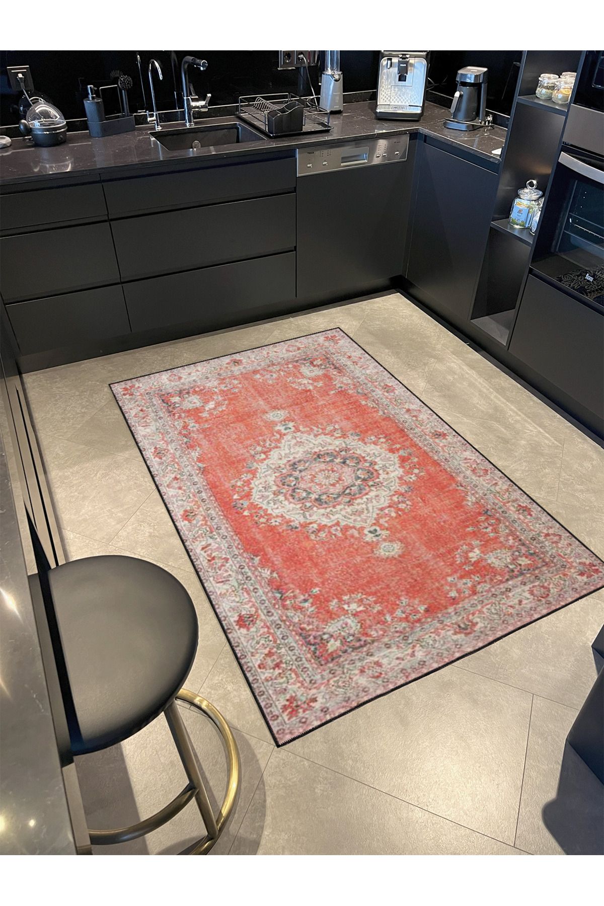 Geleneksel Etnik Desenli Dokuma Taban miravip631