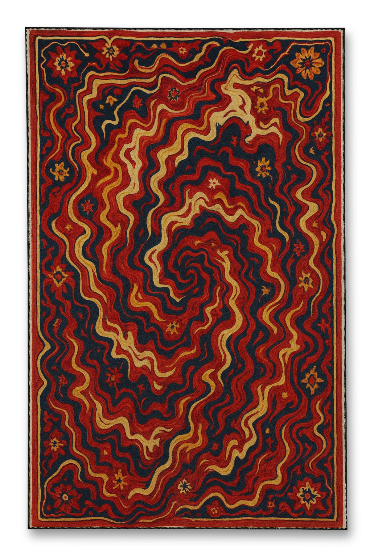 MOSSO Geleneksel Temalı Desen Modern Dekoratif Halı mosso478