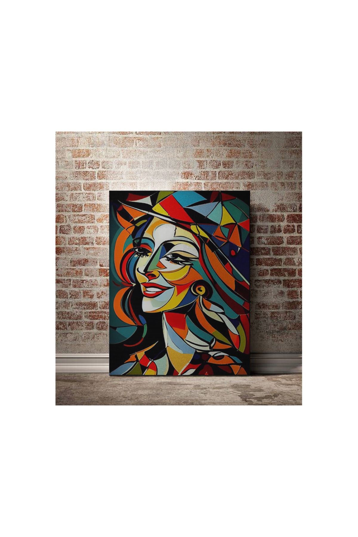 Kanvas Tablo Mixed Color Women Çizimli Desenli Temalı Tablo