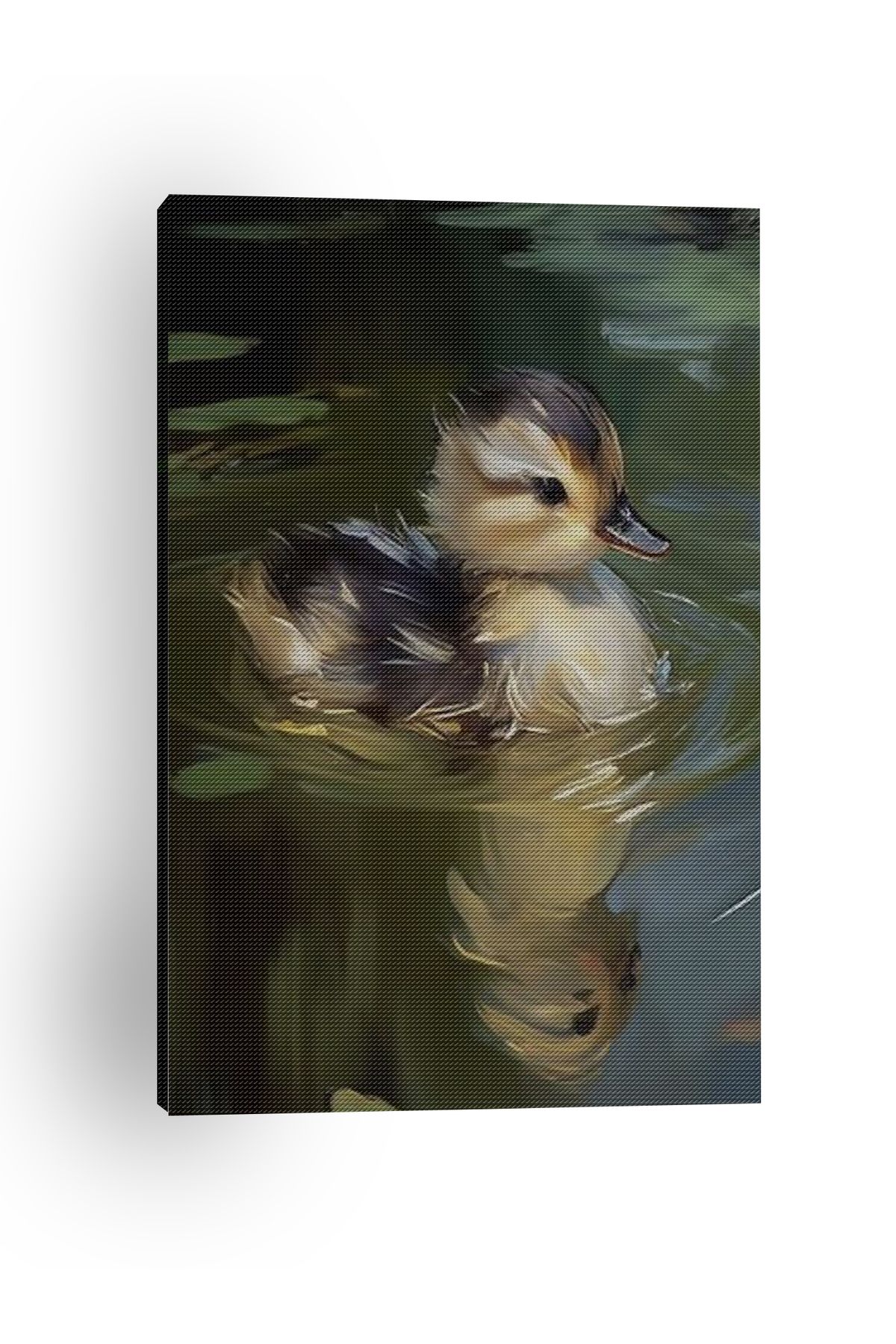 Kanvas Tablo Yavrum Hayvan Temalı Desenli Modern Tablo