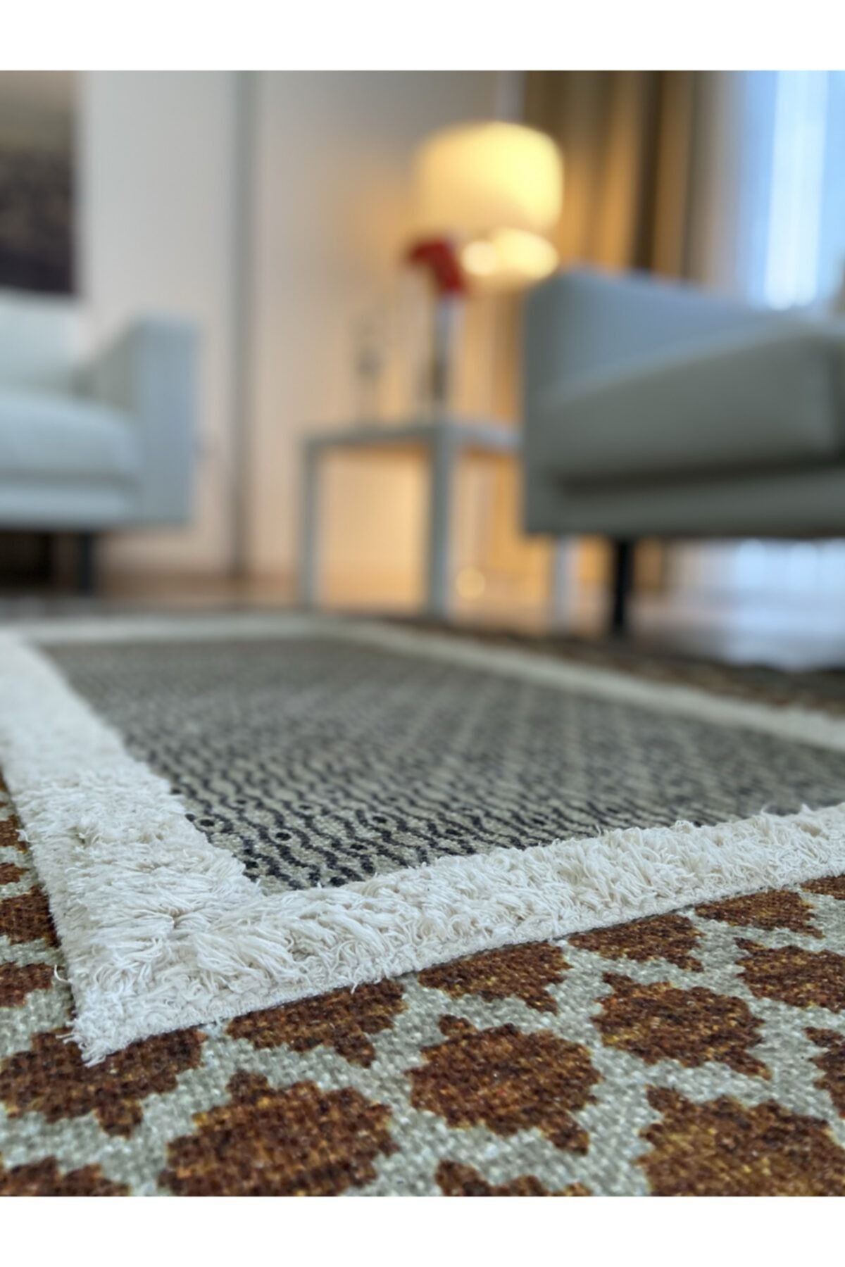 Rustik 4016 Iskandinav Bohem Stil Kilim
