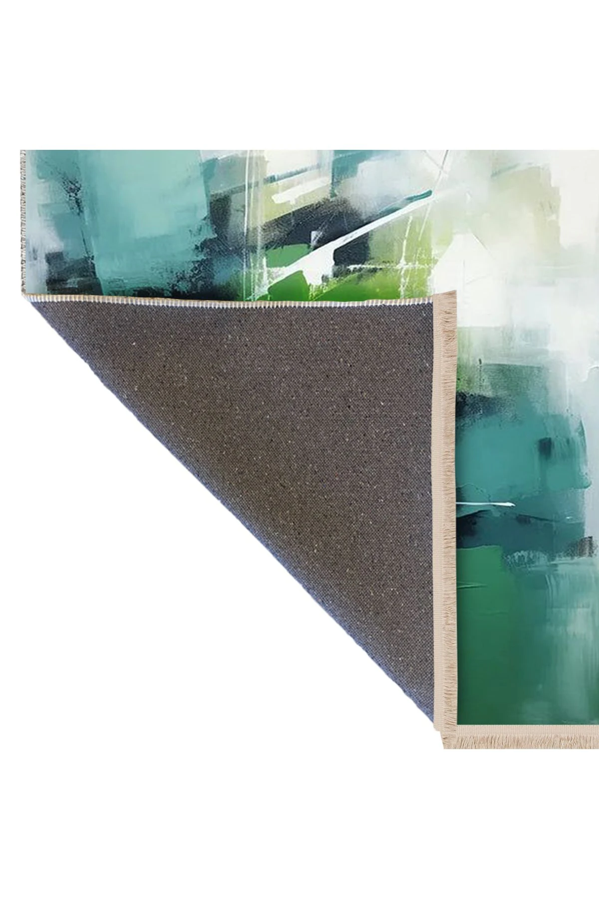 Yılmaz Koleksiyonu Pastel Tonlarda Soyut Abstract Desenli Kreatif Modern Dekoratif Halı 19