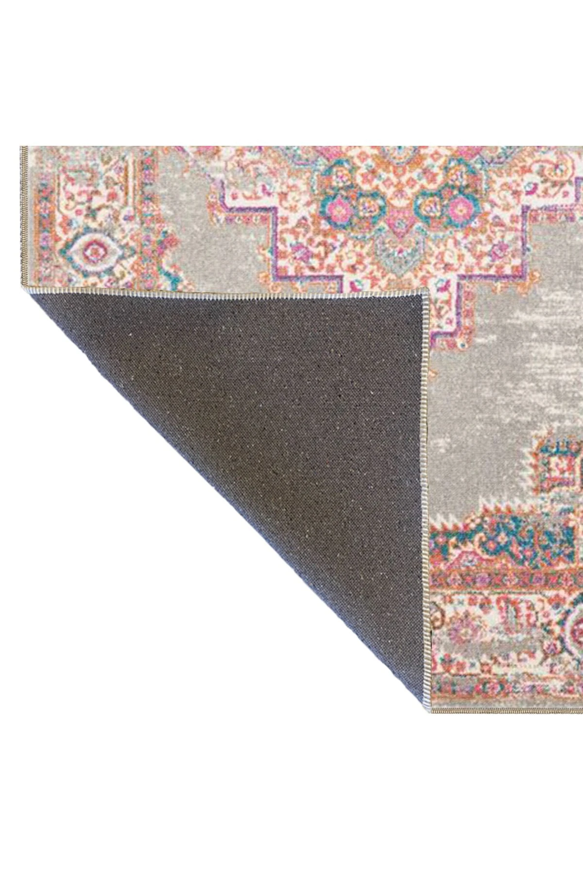 Geometrik Gelenksel Yıldızlı Krem Renkli Desenli Dokuma Taban miravip640