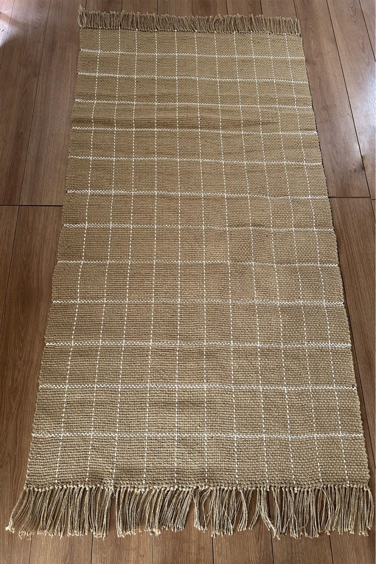 NATUREL Jüt Modern Dokuma Halı natureljüt02