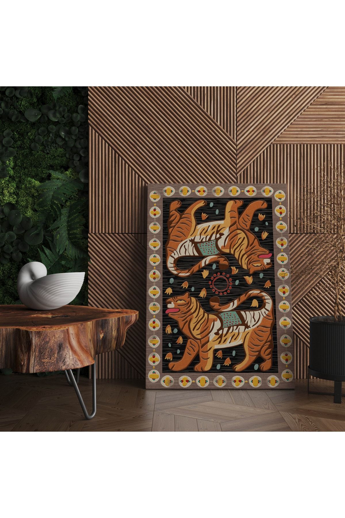 Kanvas Tablo 925 Figürlü Çok Renkli Modern 173