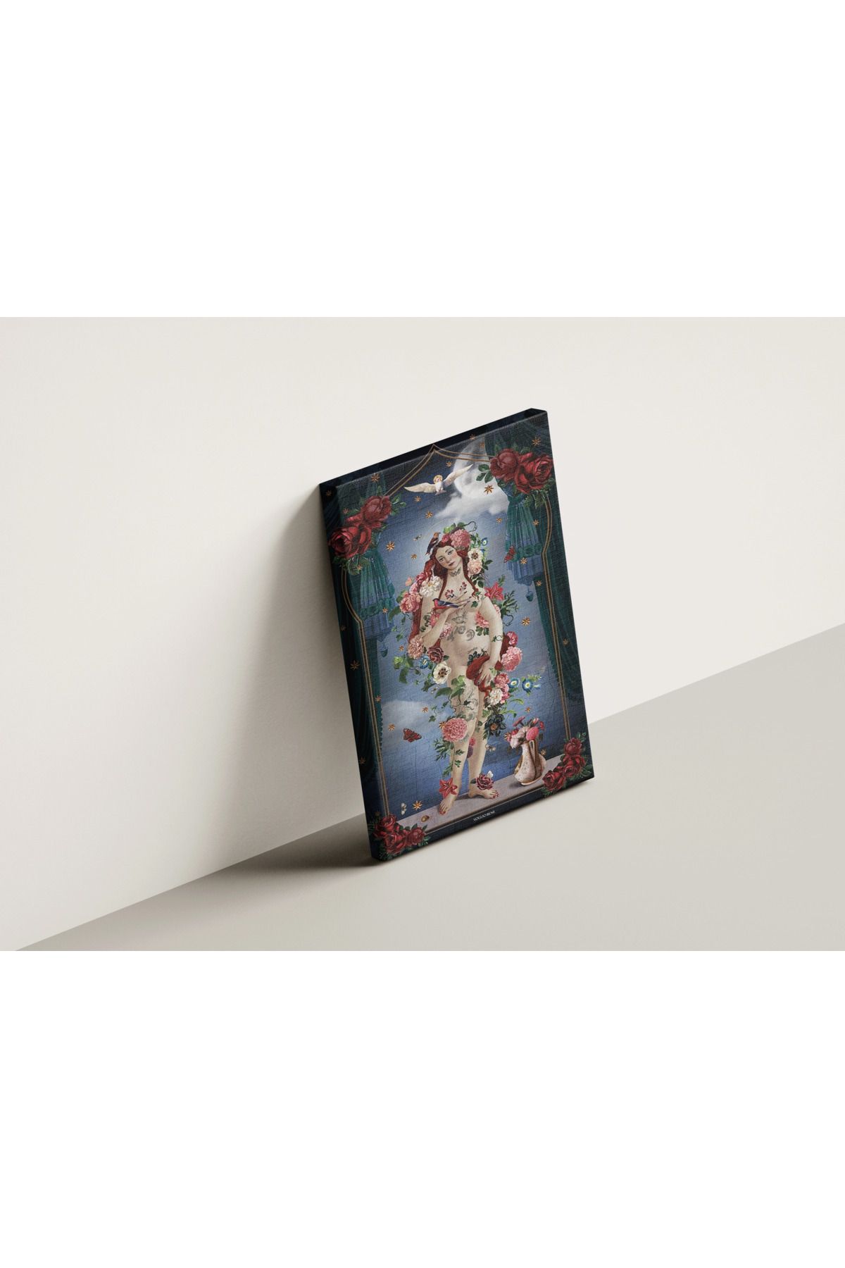 Kanvas Tablo Voglio Bene Nü Sanatı