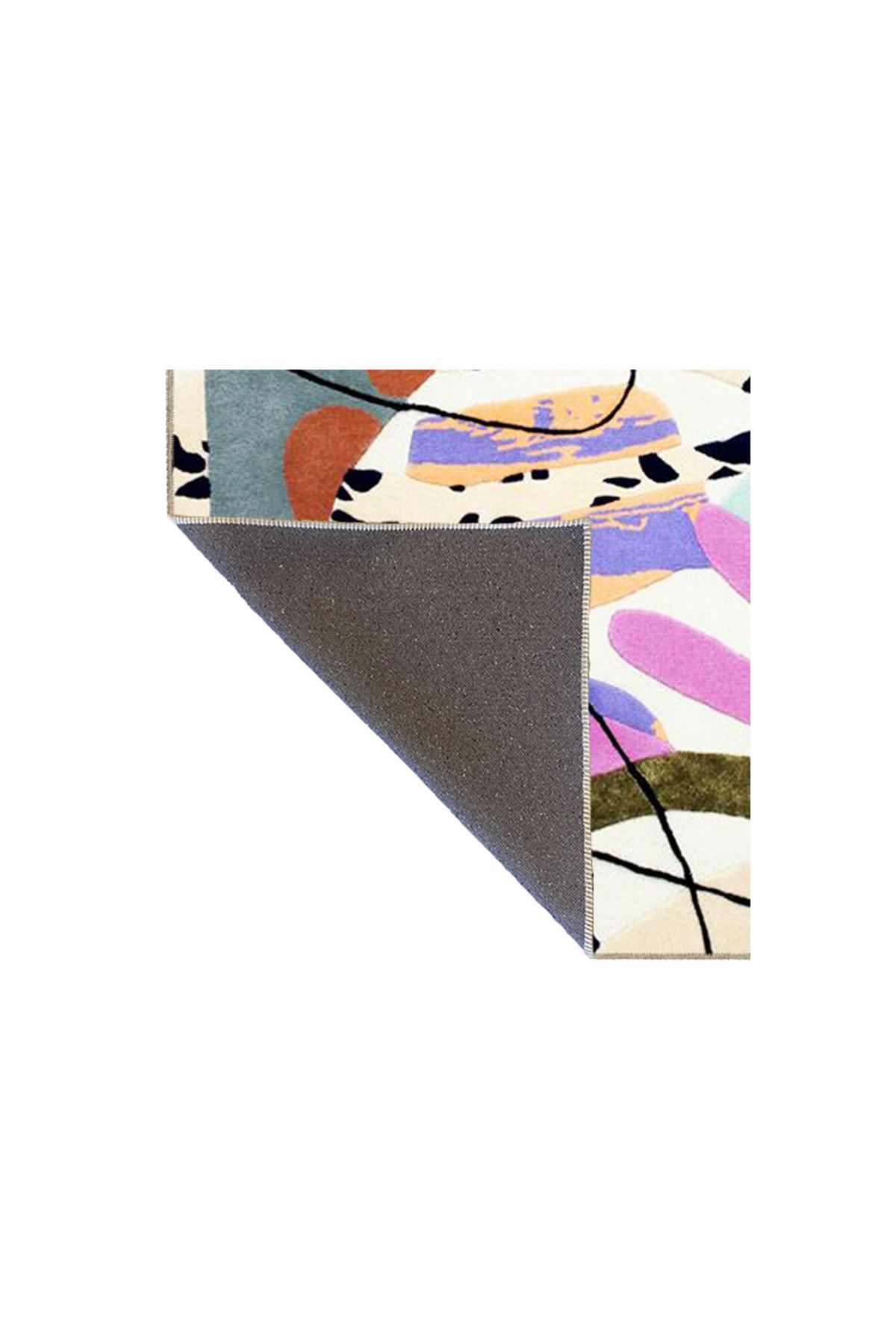 Mdoern Etnik Desenli Dokuma Taban miravip846