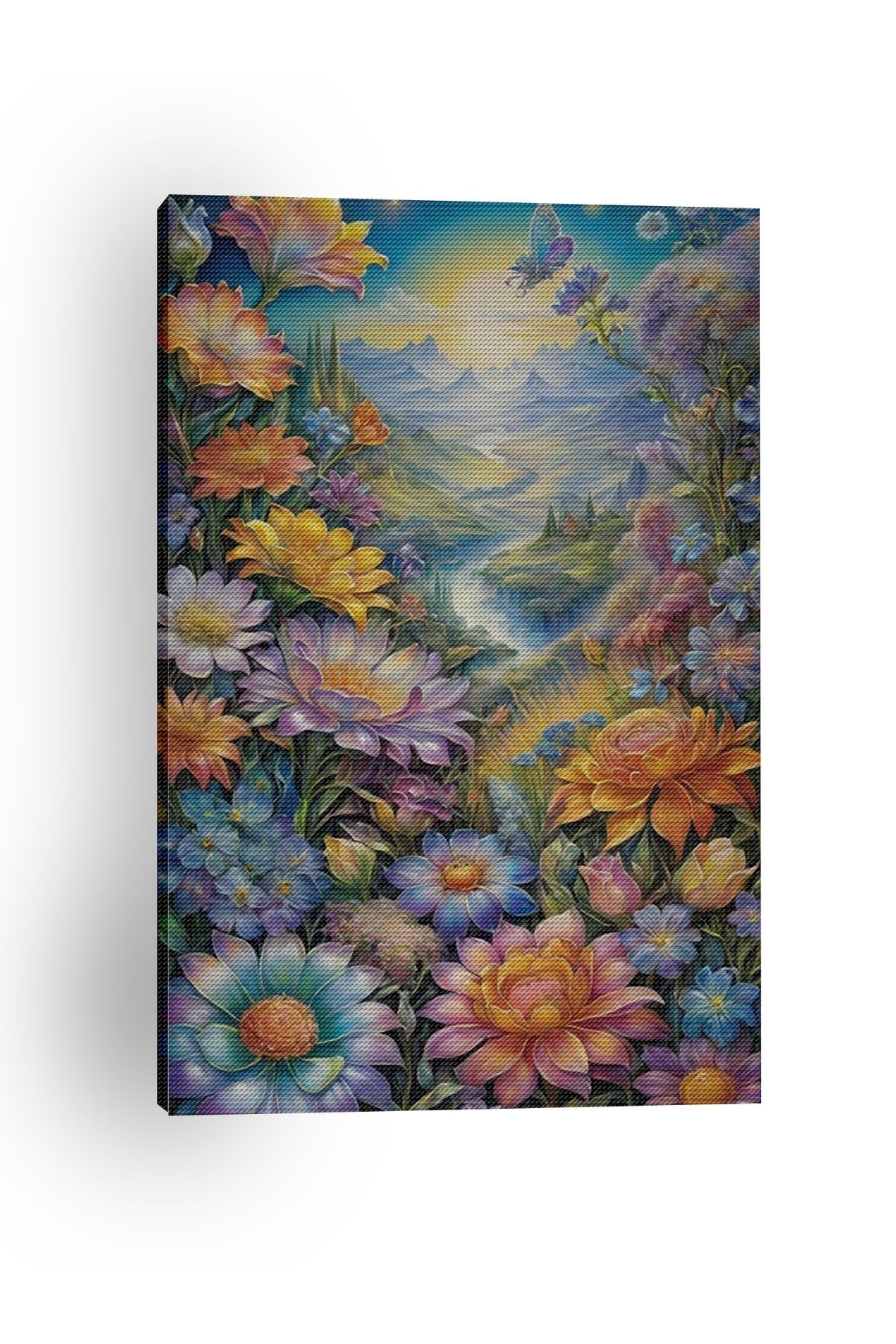 Kanvas Tablo Floral ve Doğa Desenli Modern Tablo