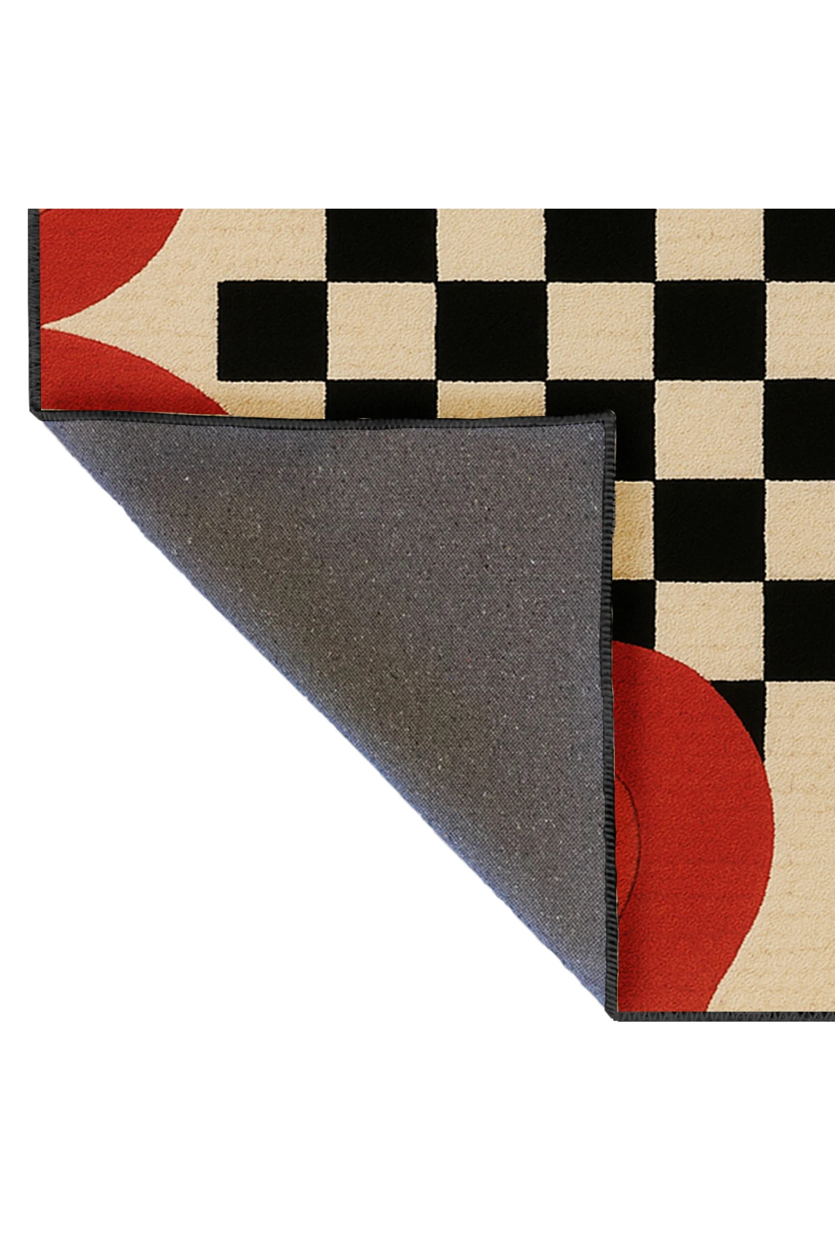 MOSSO Çiçek Motifli Desen Dokuma Taban Vintage Dekoratif Halımosso912