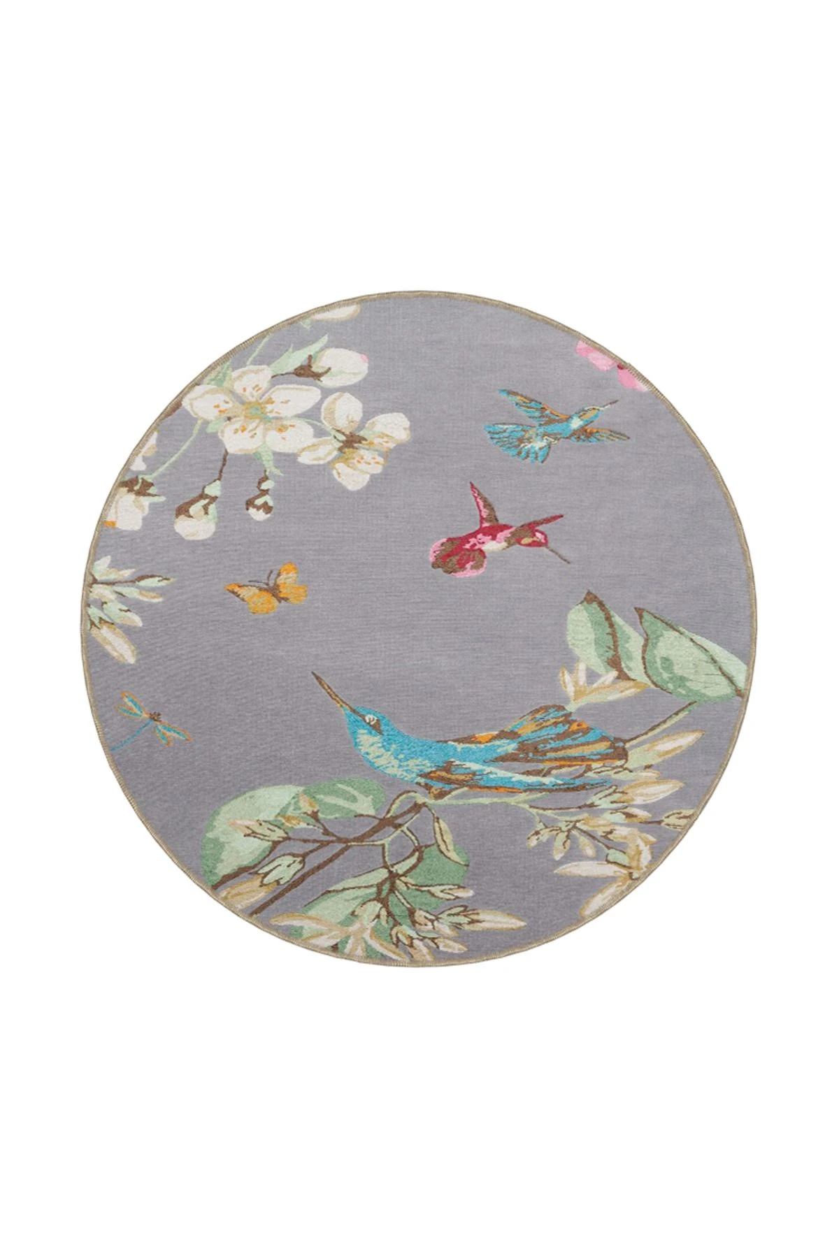 Çiçekli Kelebek Dokuma Taban miravip699