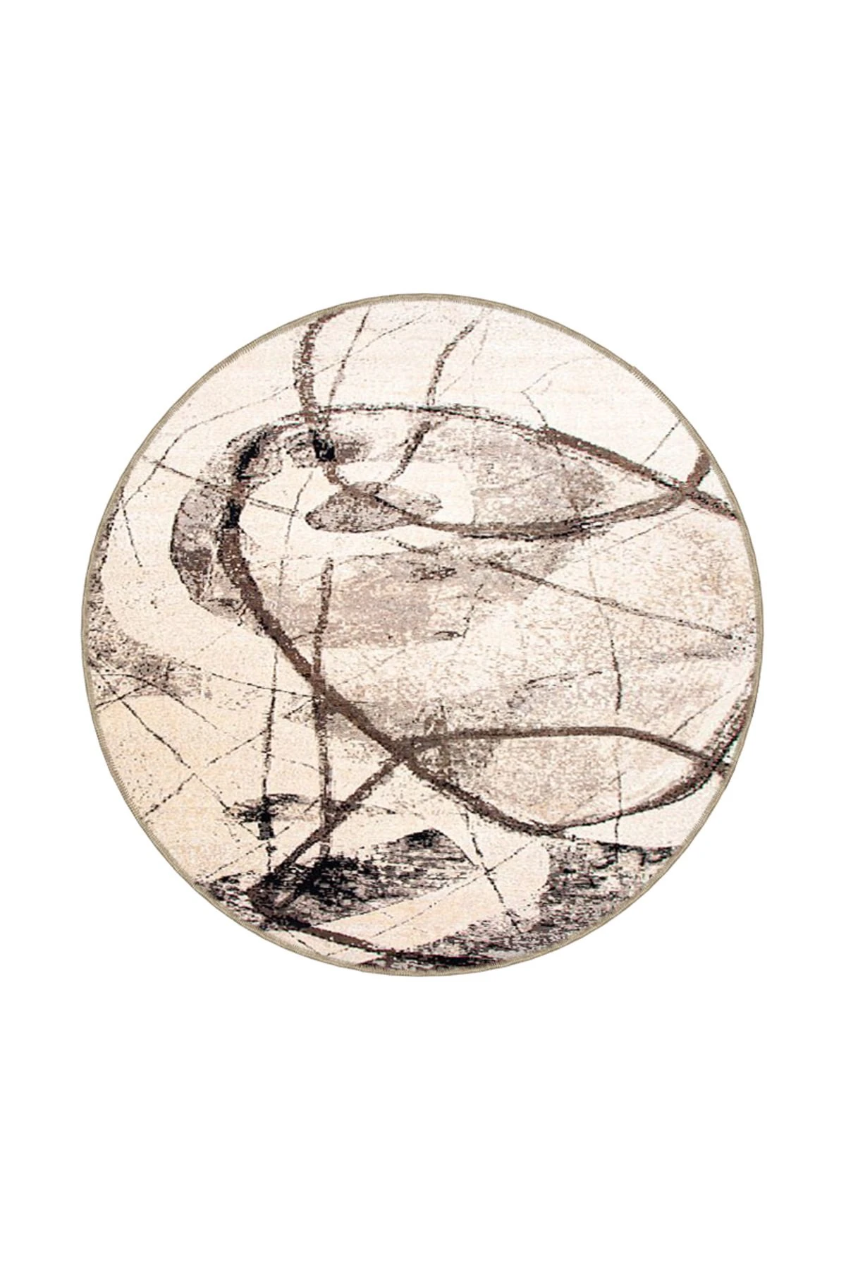 Krem Dokuma Taban Halı miravip533