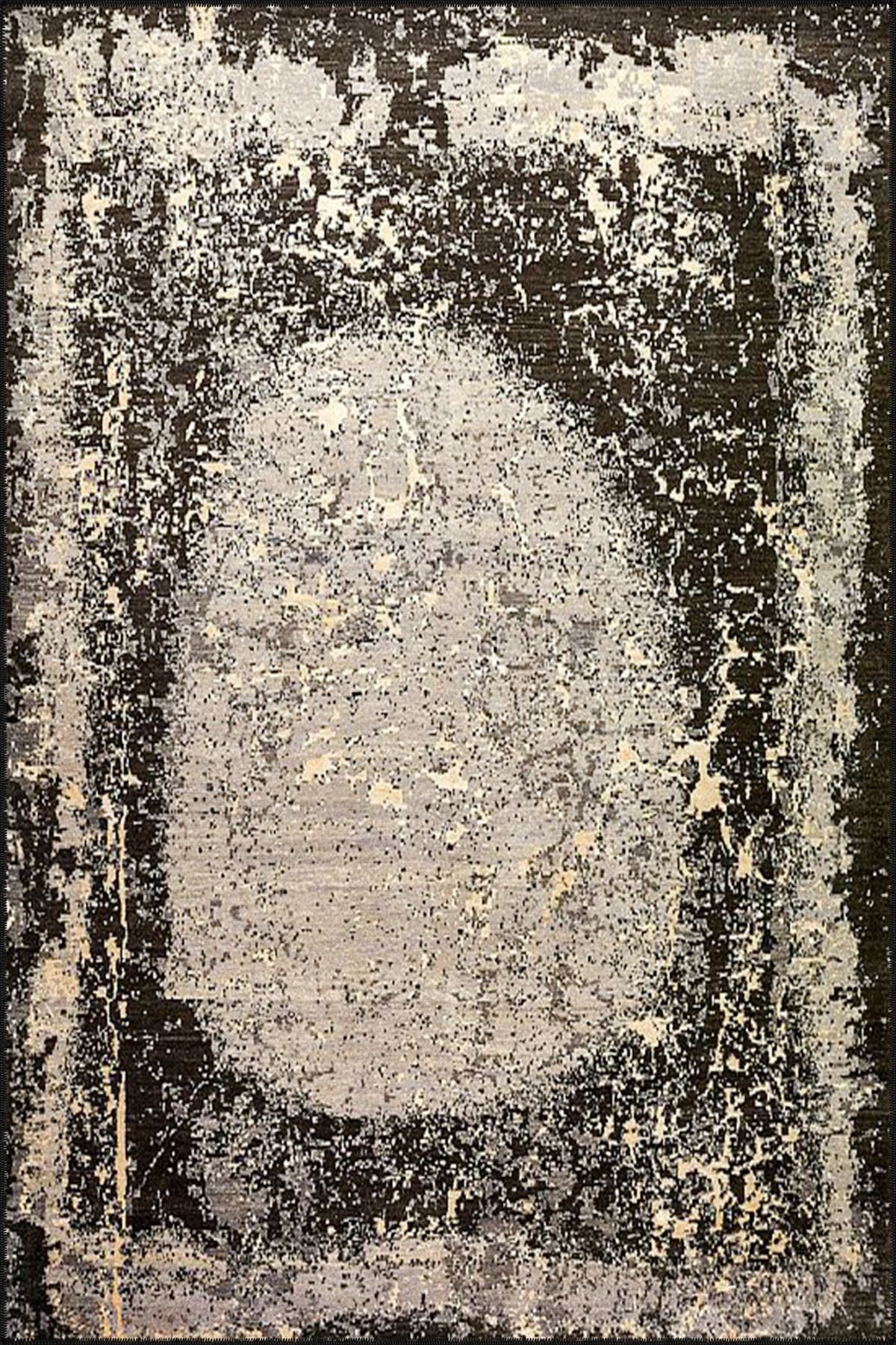 Karşık Renkli Etnik Desenli Dekoratif Dokuma Taban Halı miravip505