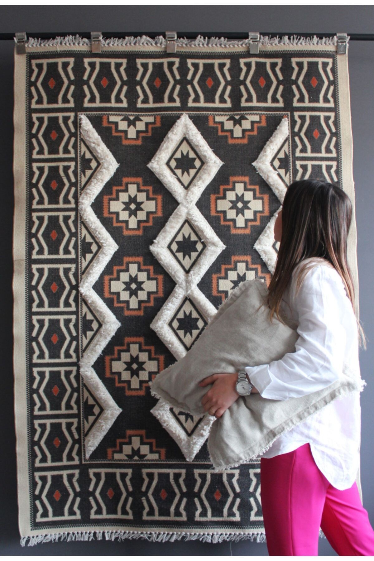 Rustik 4032 Etnik Ve Geometrik Desen Kilim