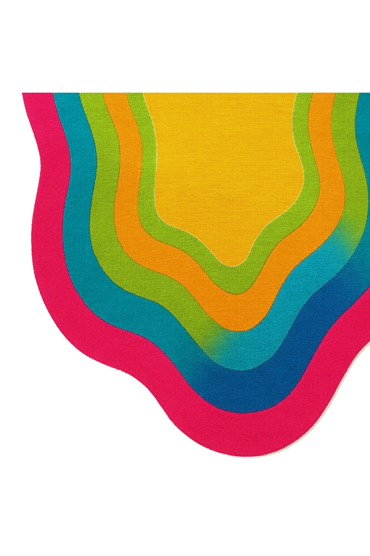 MOSSO Çok Renkli Soyut Kreatif Desen Dokuma Taban Modern Dekoratif Halı mosso318