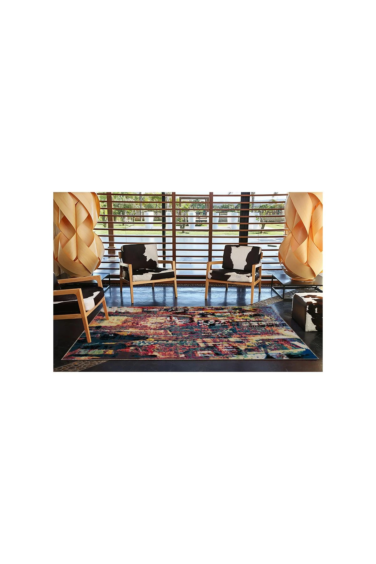 Renkli Bina Dokuma Taban miravip700