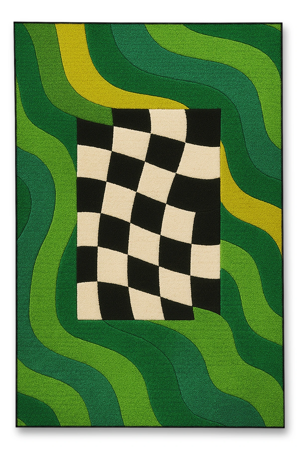 MOSSO Çiçek Motifli Desen Dokuma Taban Vintage Dekoratif Halımosso916