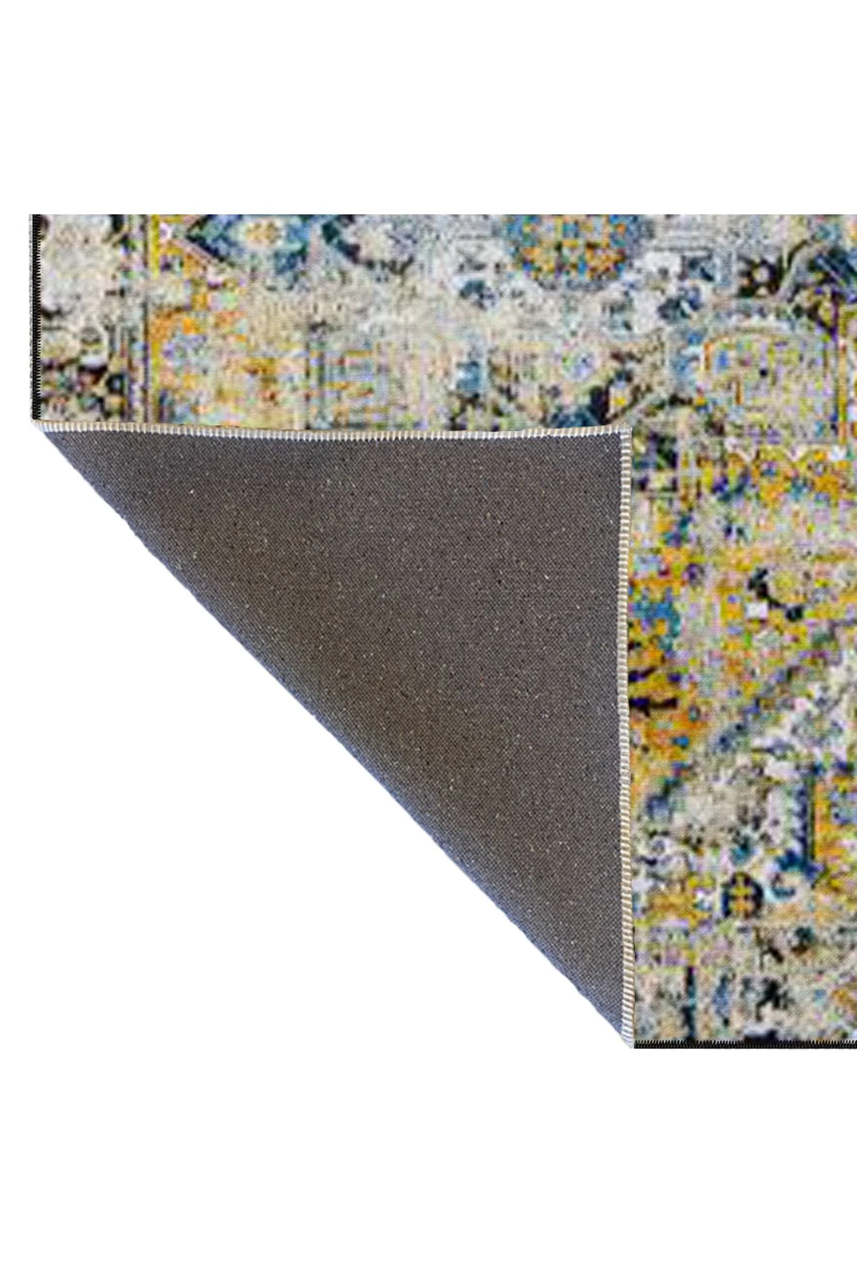 Baklava Gold Renkli Geleneksel Dekoratif Halı miravip589