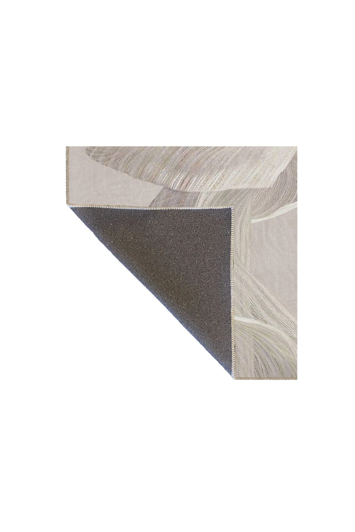 Kreatif Krem Pastelli Desenli Dekoratif Halı ve Yıkanabilir Halı miravip9799