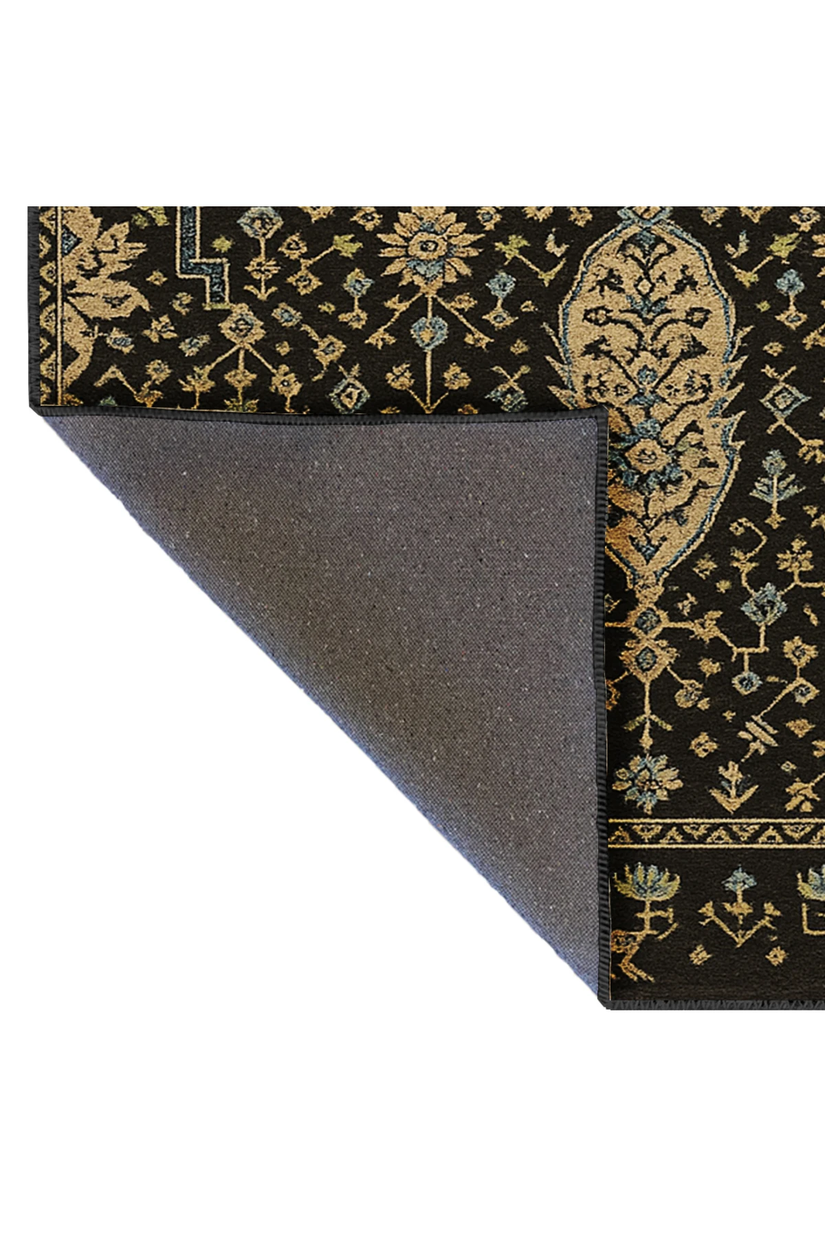 MOSSO Klasik Anadolu Geleneksel Desenli Dokuma Taban Vintage Dekoratif Halı mosso861