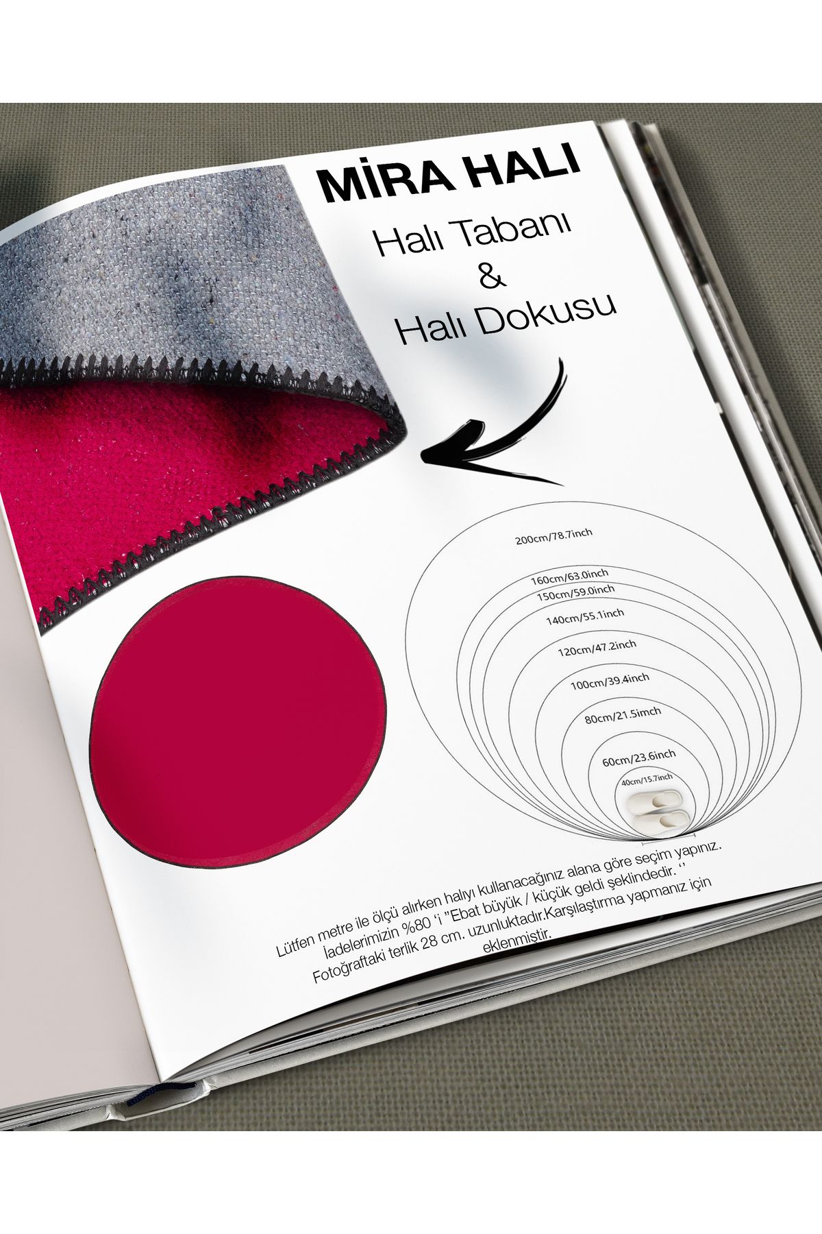 Kadın Yüzü Figürlü Sanatsal Tema Dokuma Taban Yuvarlak Dekoratif Halı 1725